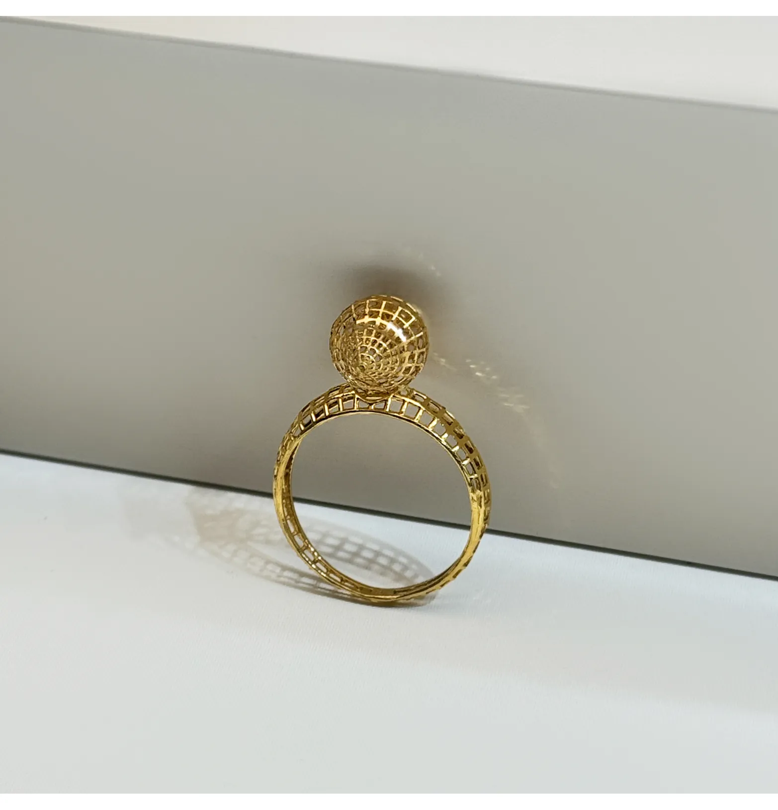 21 karat gold ring, Turkish made