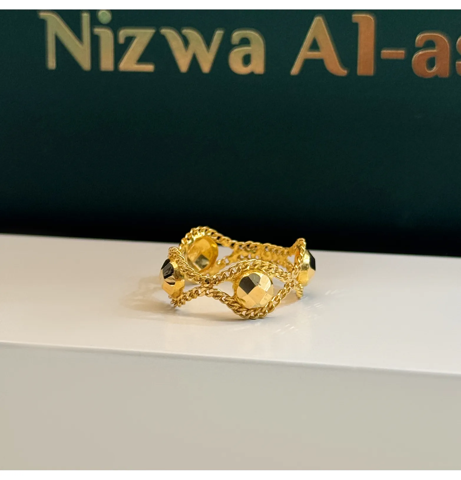 21 karat gold ring