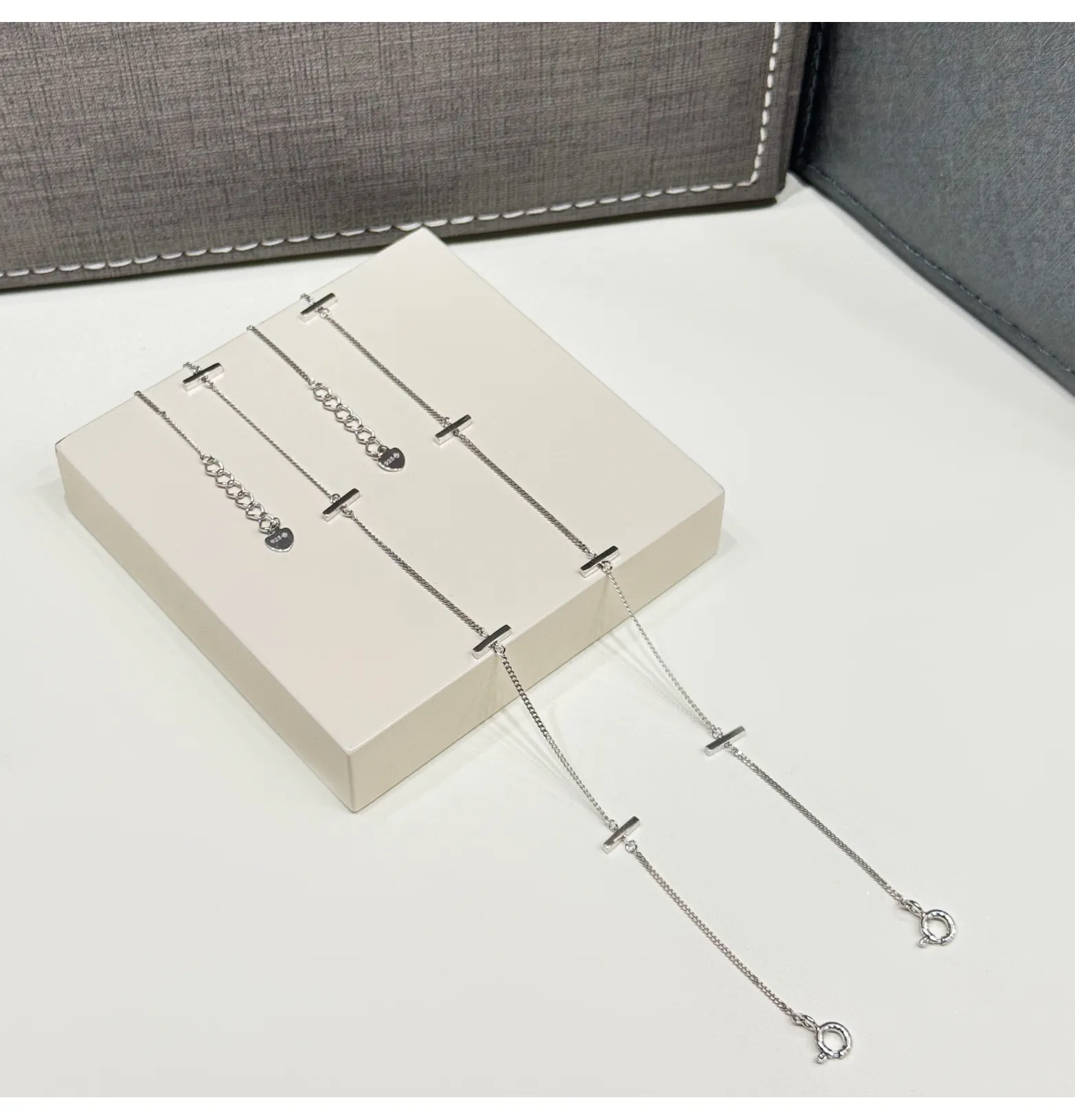 925 sterling silver anklet, Turkish made