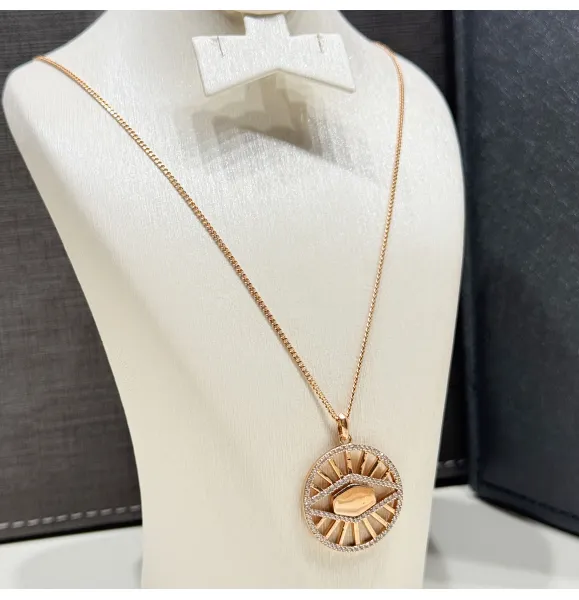 925 sterling silver choker, Turkish made - (R-139)