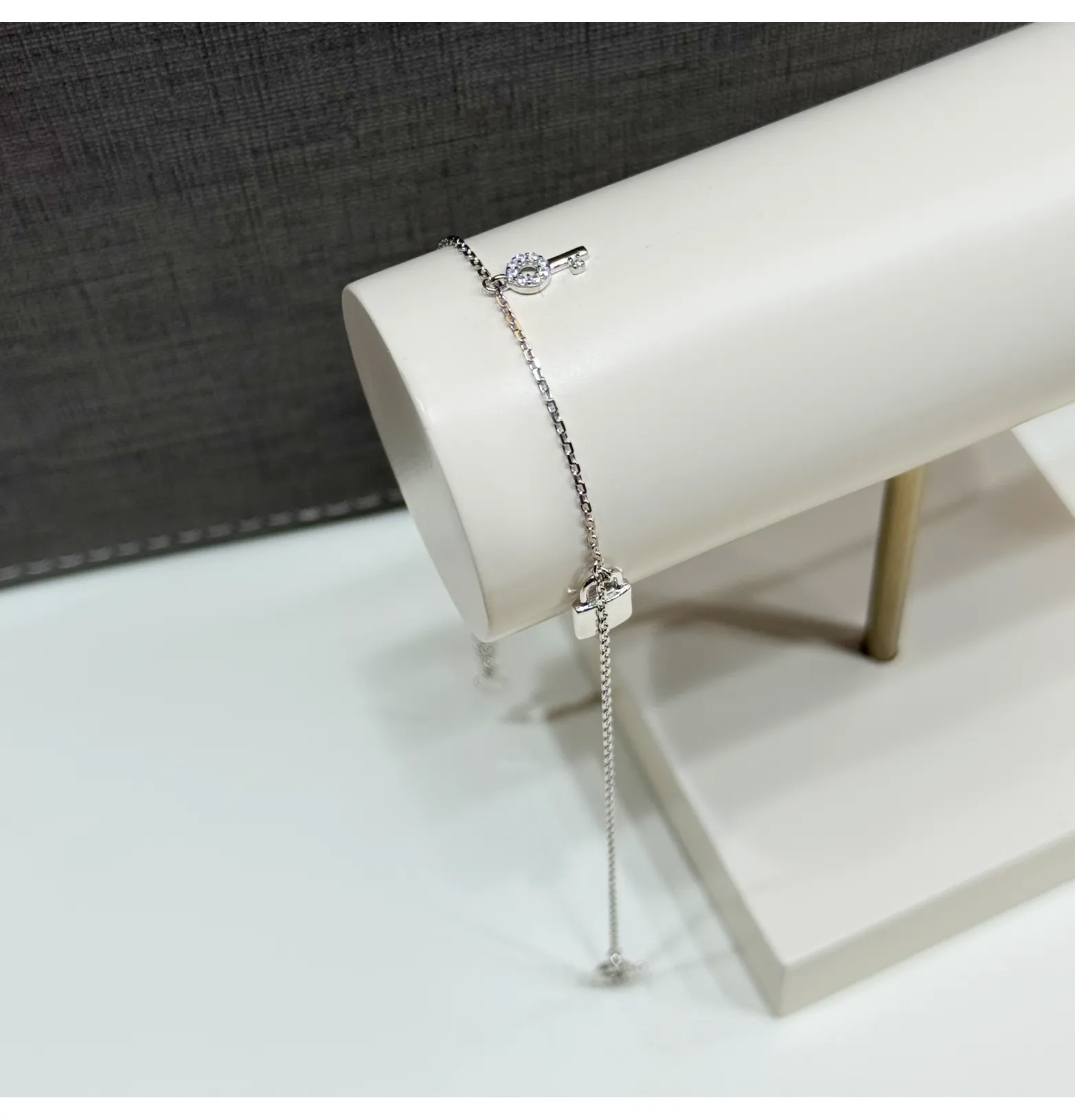 925 sterling silver anklet, Turkish made