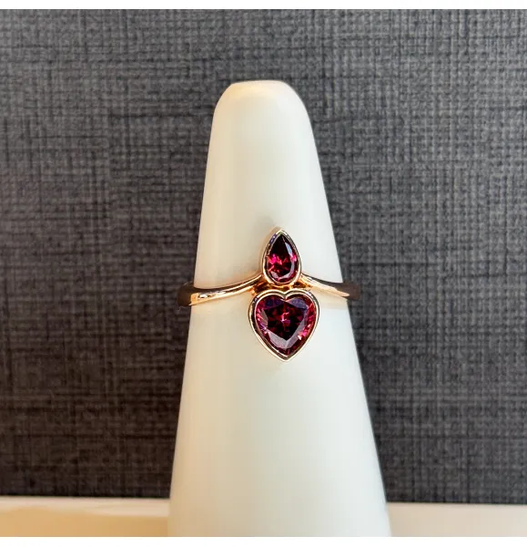 925 Sterling Silver Ring with Swarovski Zircon