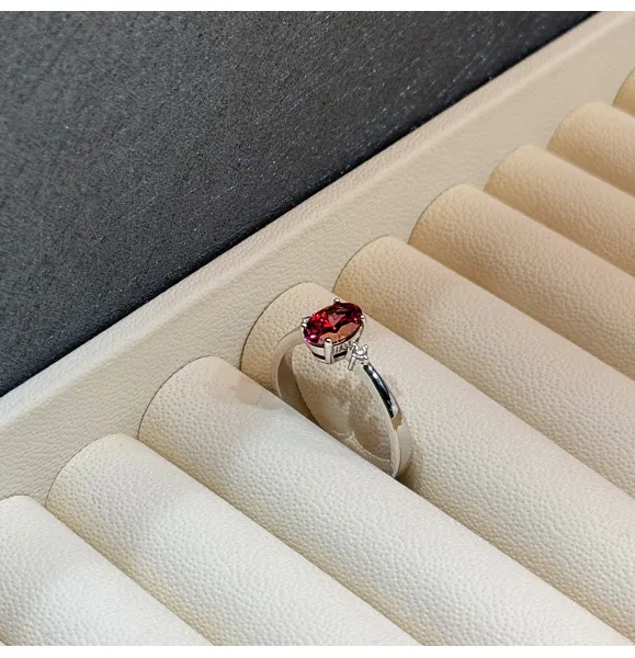 925 Sterling Silver Ring with Swarovski Zircon