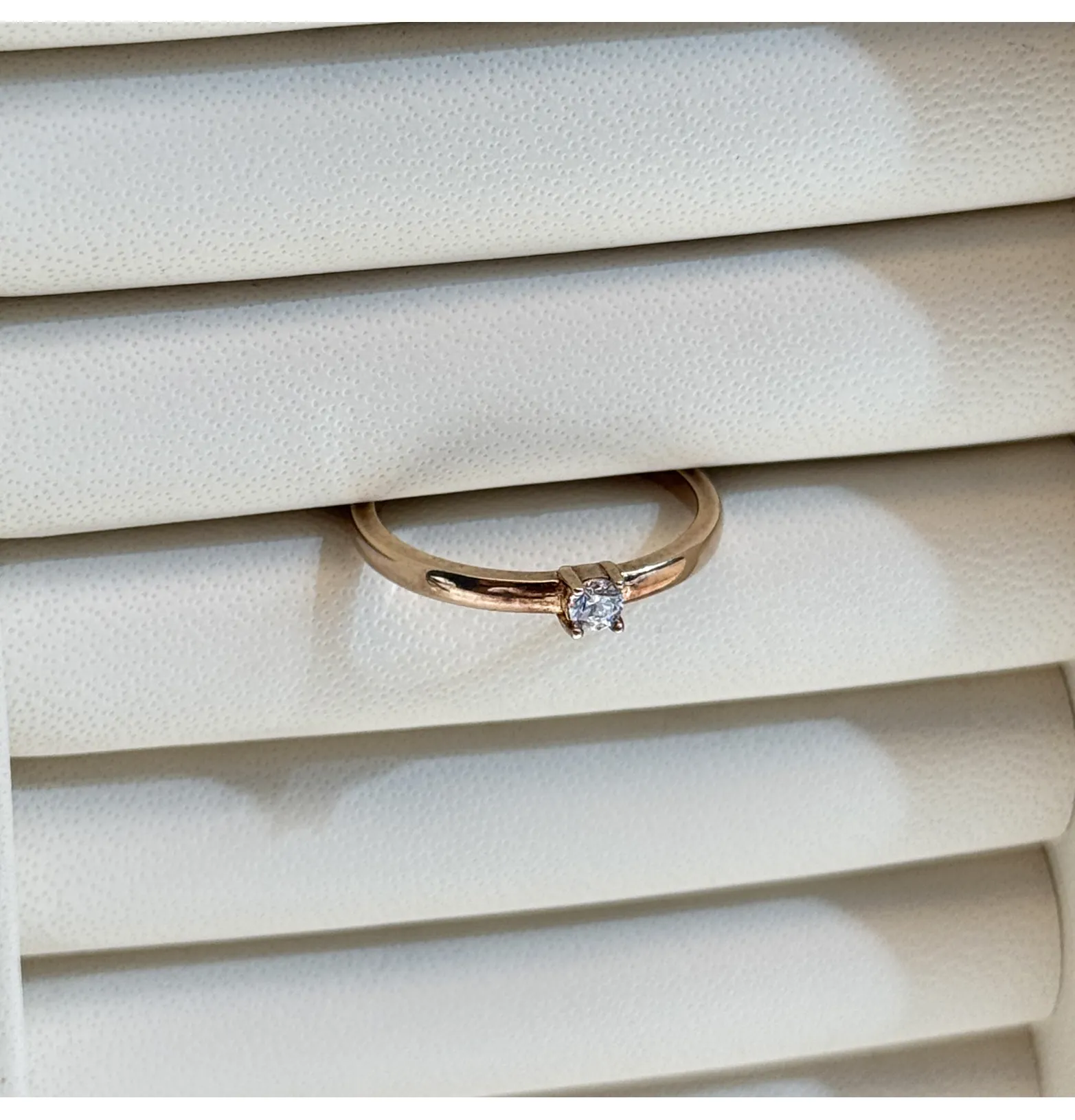 925 Sterling Silver Ring with Swarovski Zircon