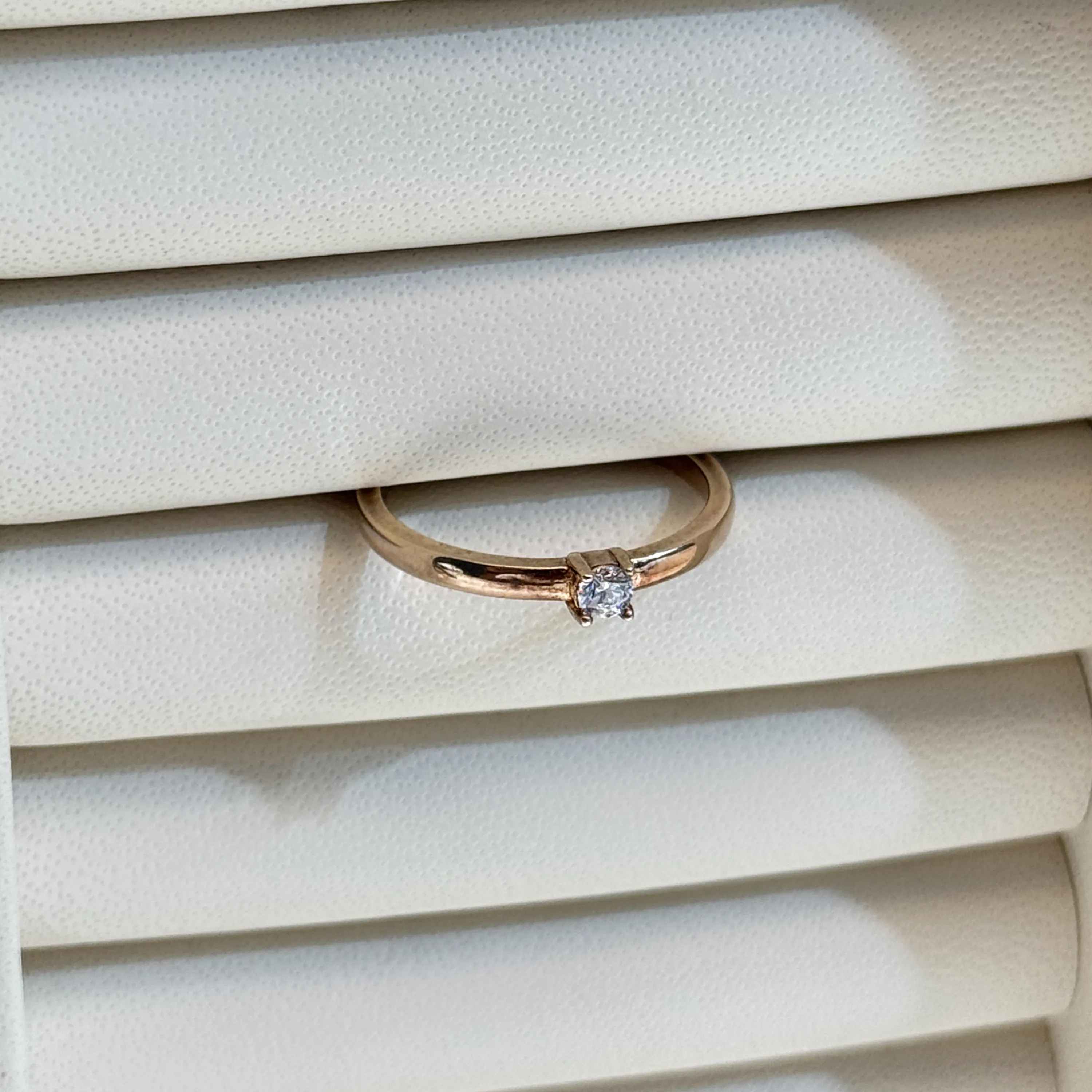 925 Sterling Silver Ring with Swarovski Zircon