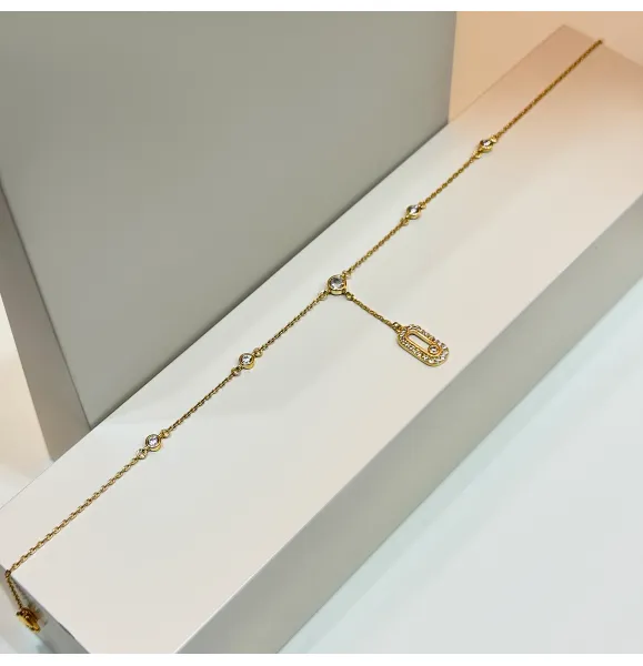 925 sterling silver anklet, Turkish made - (R-94)