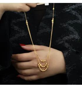 21-karat gold choker, made in Singapore