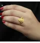 21-karat gold ring, made in Kuwait