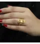 21-karat gold ring, Turkish made