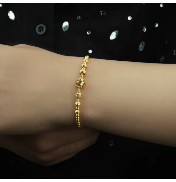 21-karat gold bracelet, Italian made