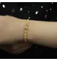 21-karat gold bracelet, Italian made