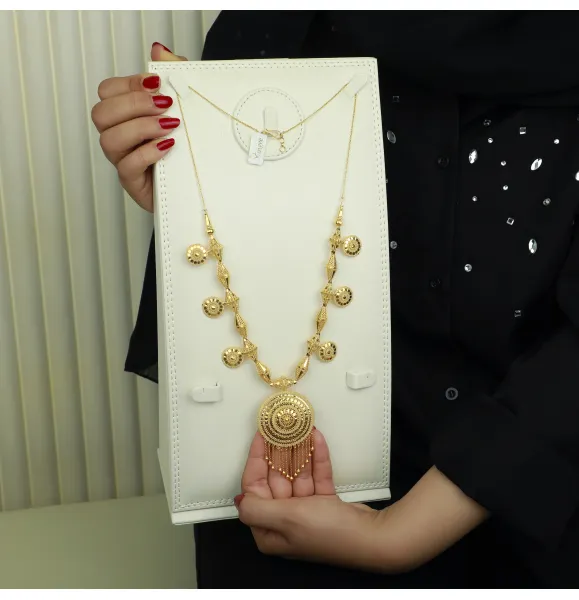 21-karat gold mirror, Omani made