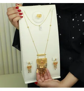 21-karat gold mirror, Bahraini made