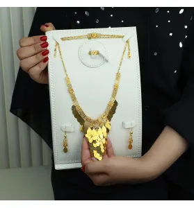 21-karat gold set, Turkish made