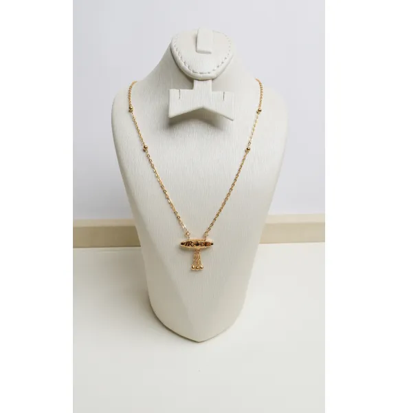 21-karat gold choker for children, made in Oman