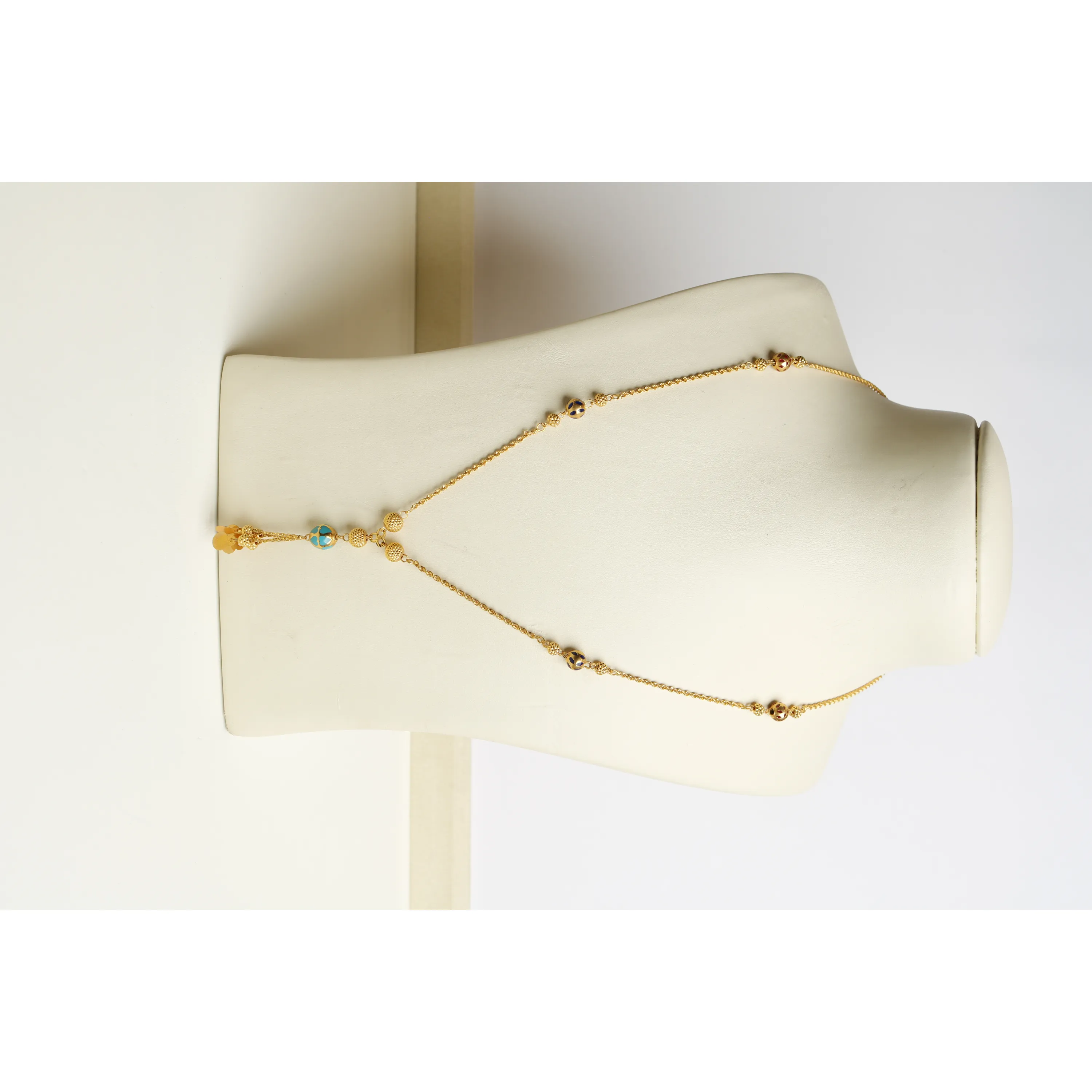 21-karat gold necklace, Turkish made
