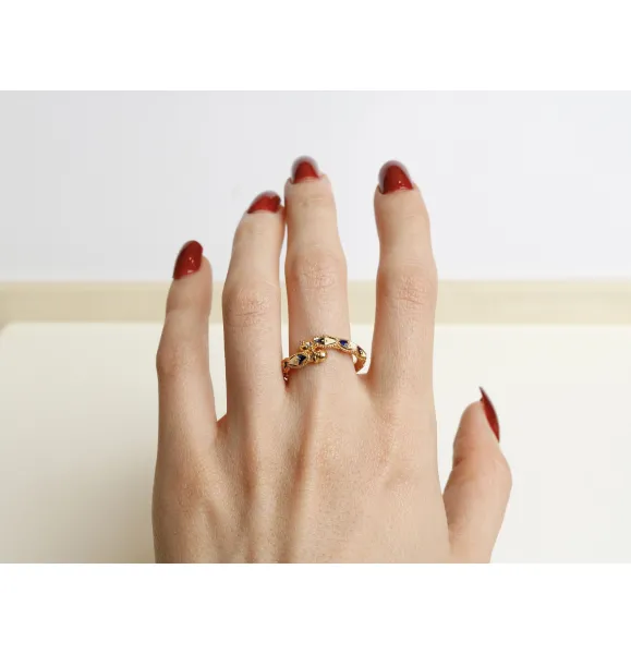 21-karat gold rings, Bahraini made - (S-0189)