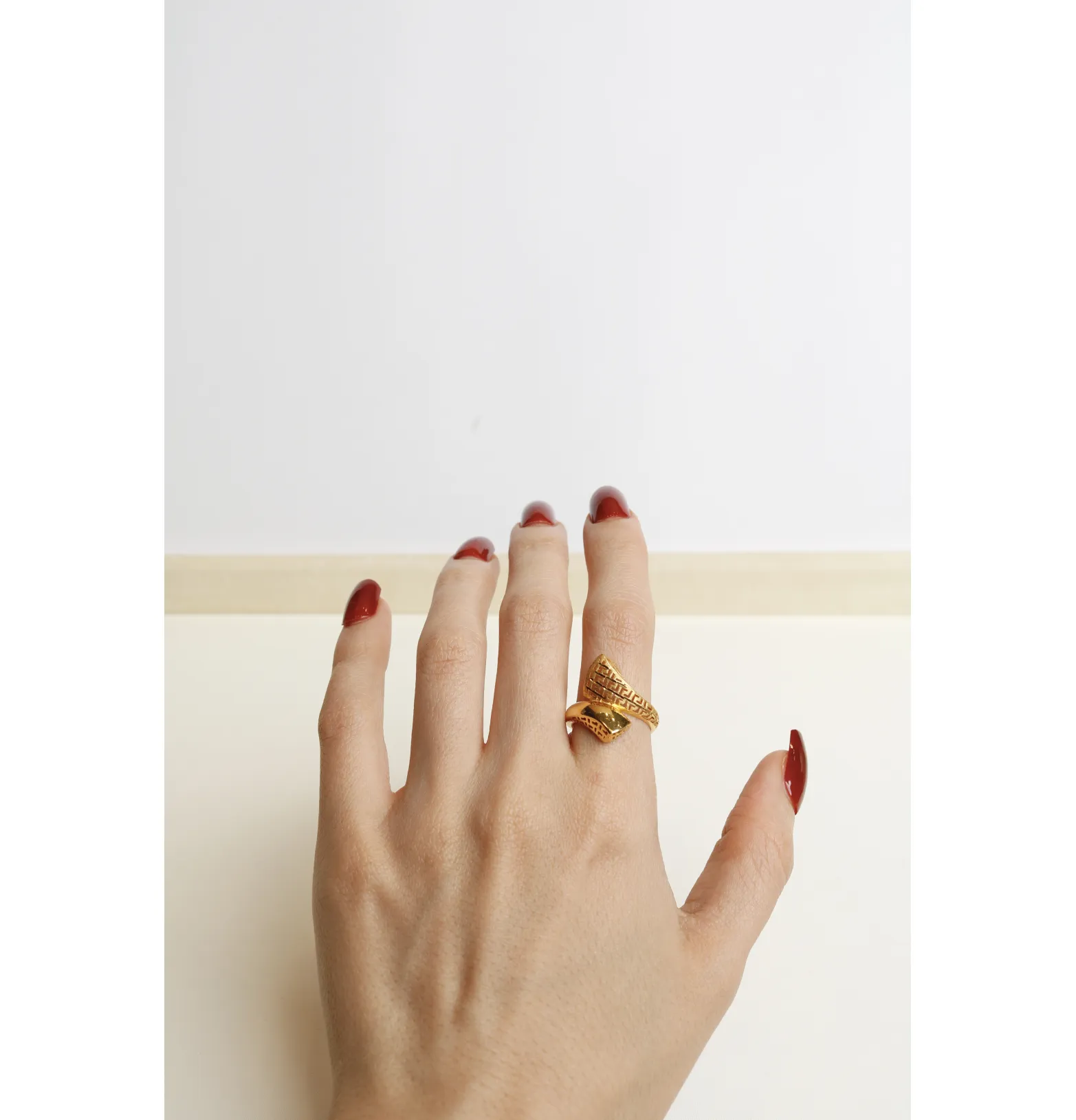 21-karat gold rings, Turkish made