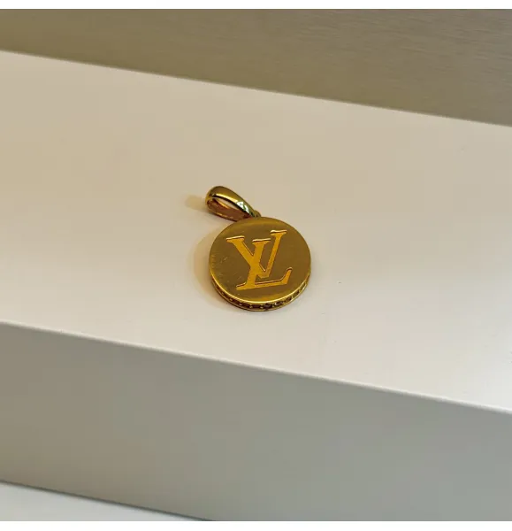 21 karat gold pendant heart, made in Turkey