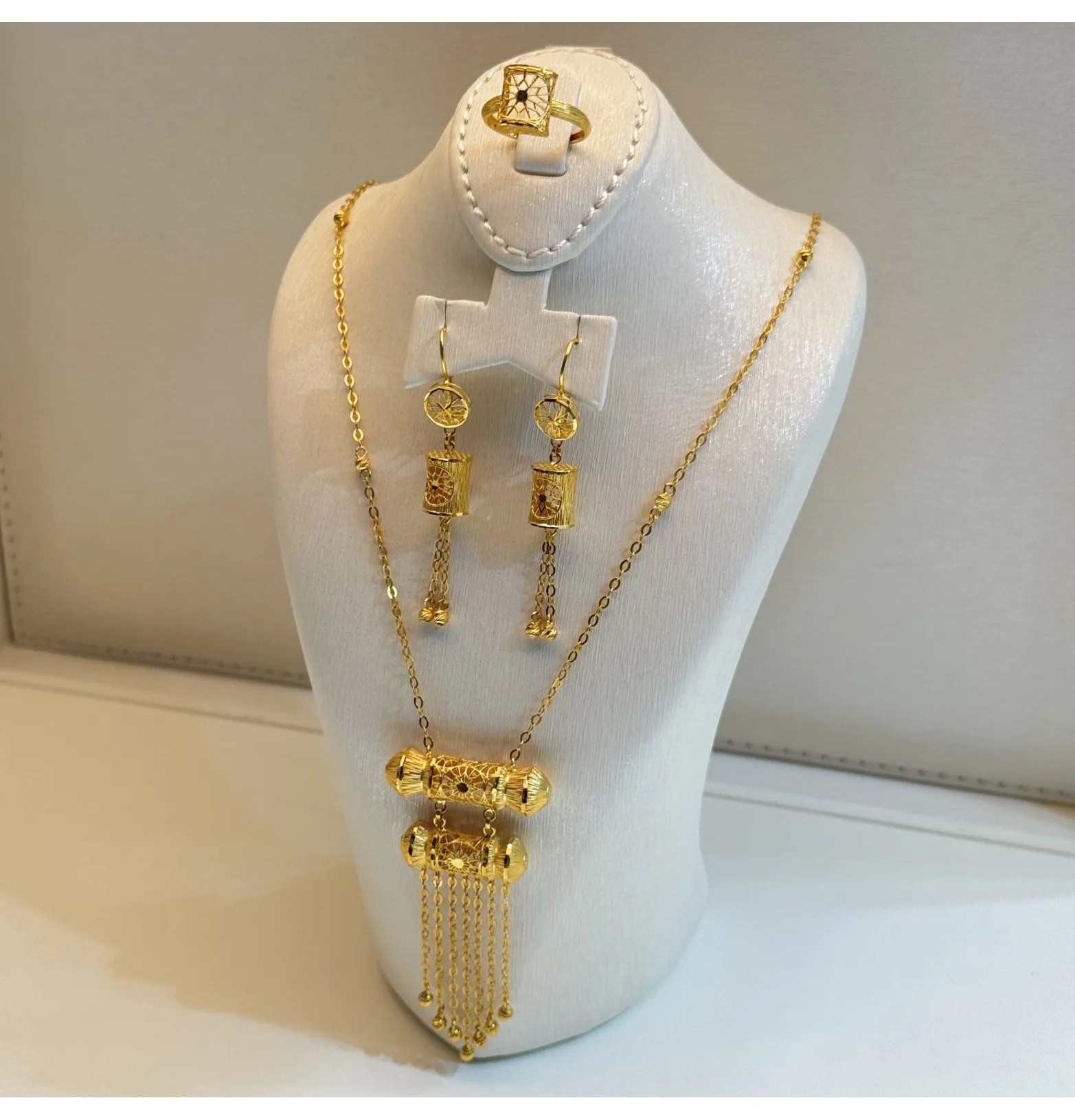 21 karat gold set, Turkish made