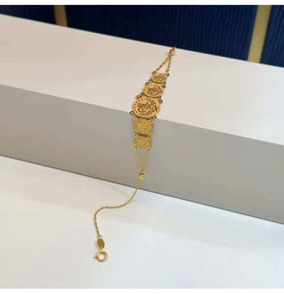 21 karat gold bracelet, Turkish made