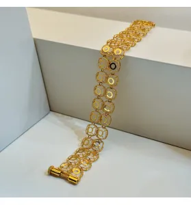 21 karat gold bracelet, Kuwaiti made