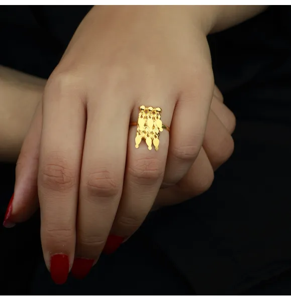 21-karat gold ring, Omani made