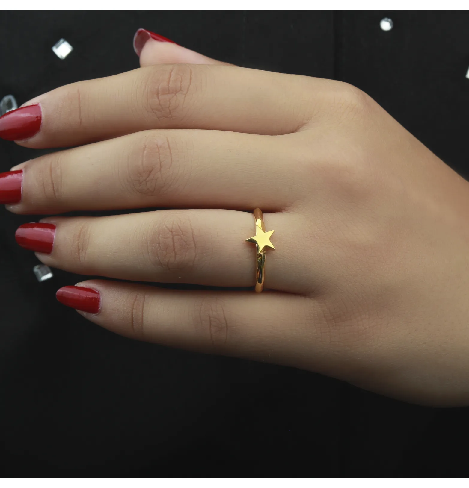 21-karat gold ring, Turkish made