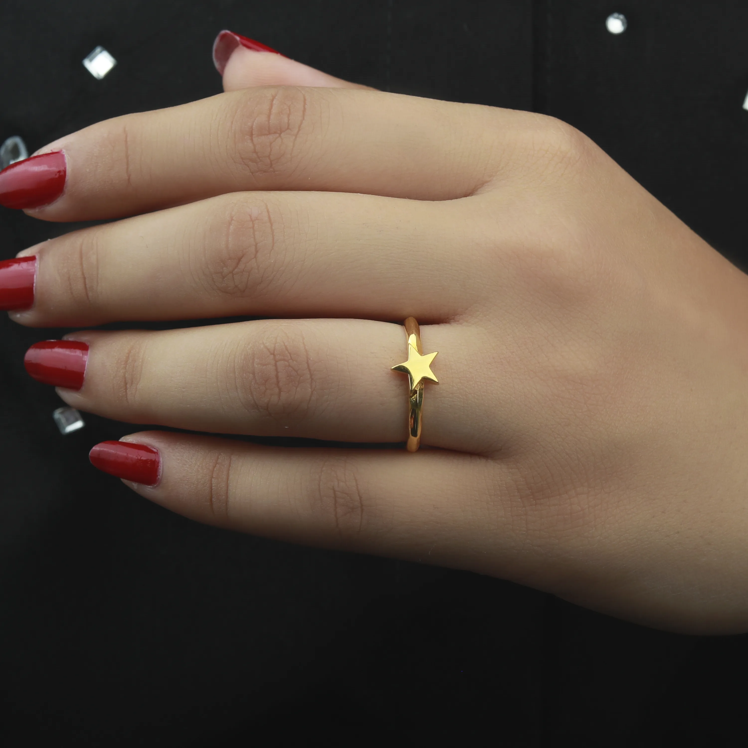 21-karat gold ring, Turkish made