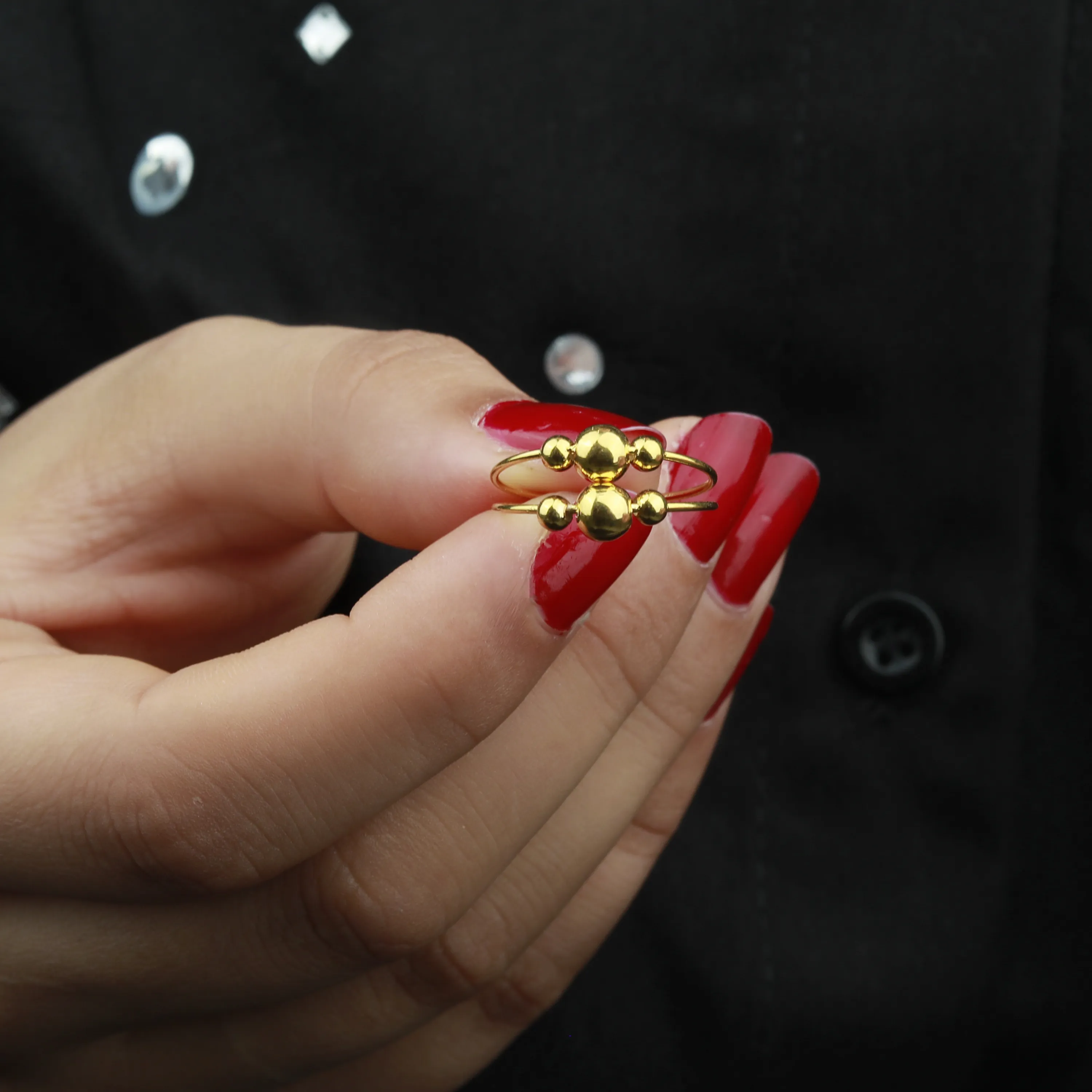 21-karat gold ring, Turkish made