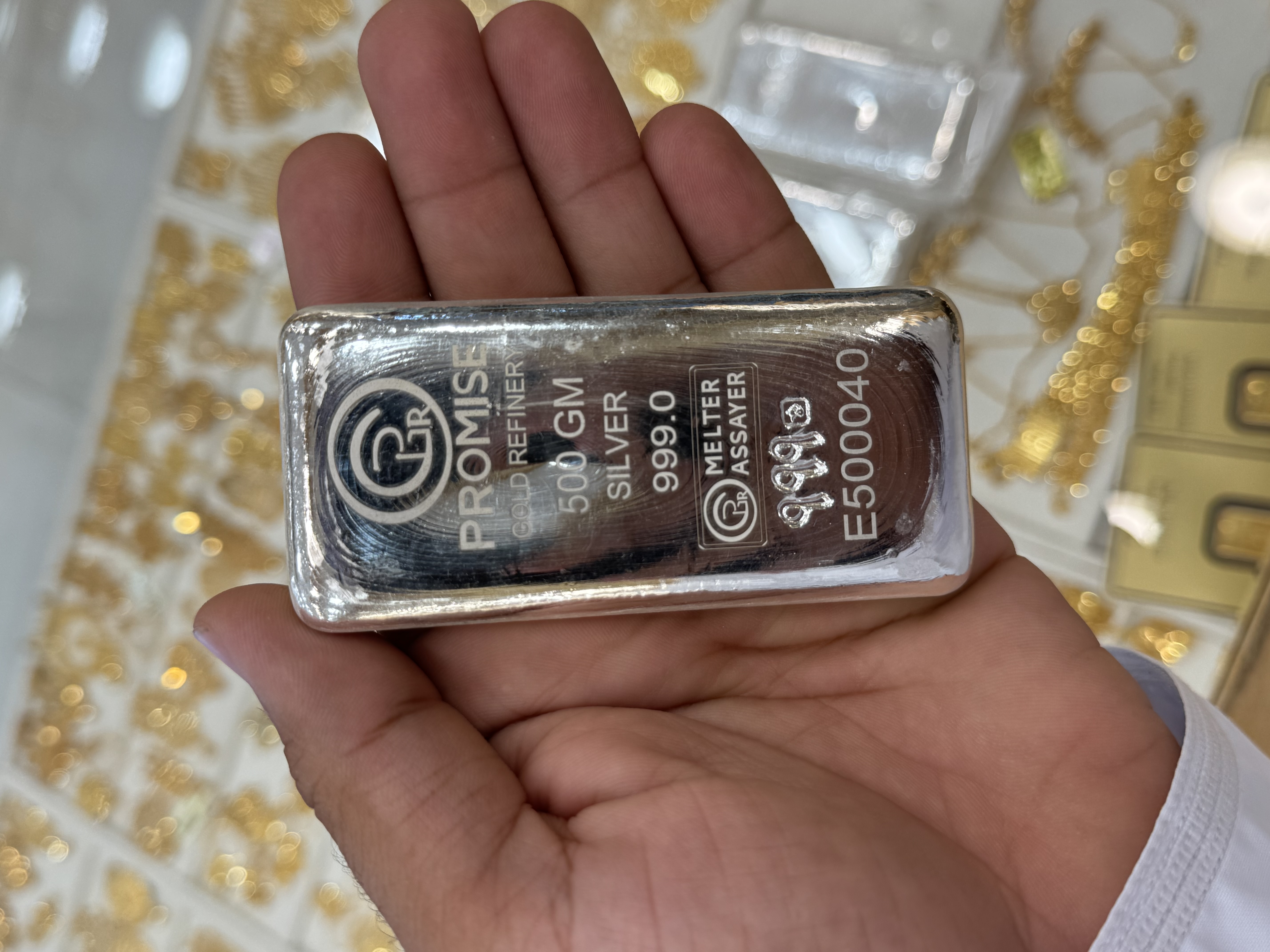500g 999 silver bar - purchase by whatsapp only 97111978 - (G-0015) 500g 999 silver bar - purchase by whatsapp only 97111978 - (G-0015)