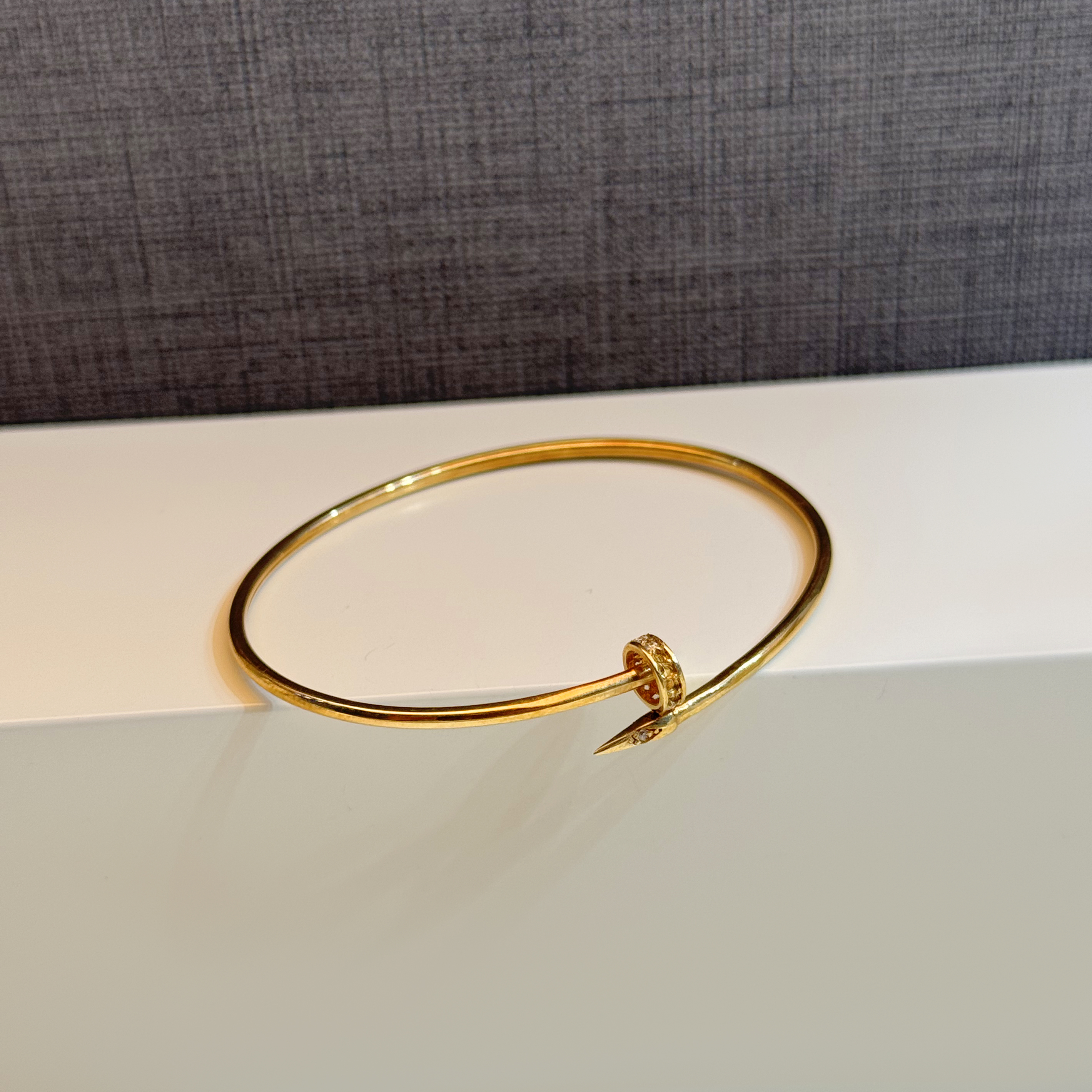 18-karat gold Cartier bracelet, made in Turkey - (H-1323) 18-karat gold Cartier bracelet, made in Turkey - (H-1323)
