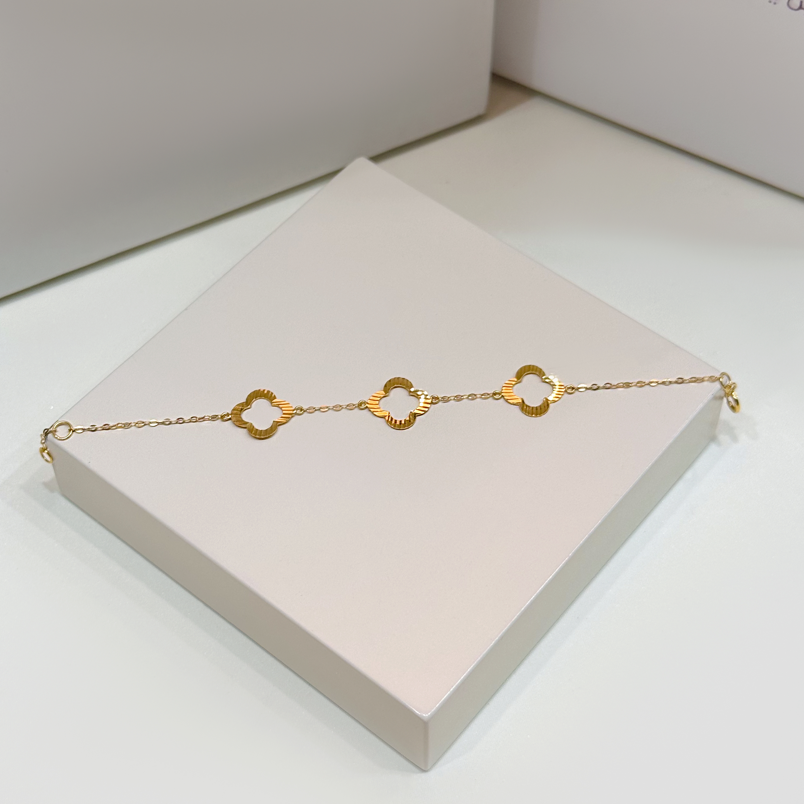 21-karat gold bracelet for children, made in Turkey - (H-1395)