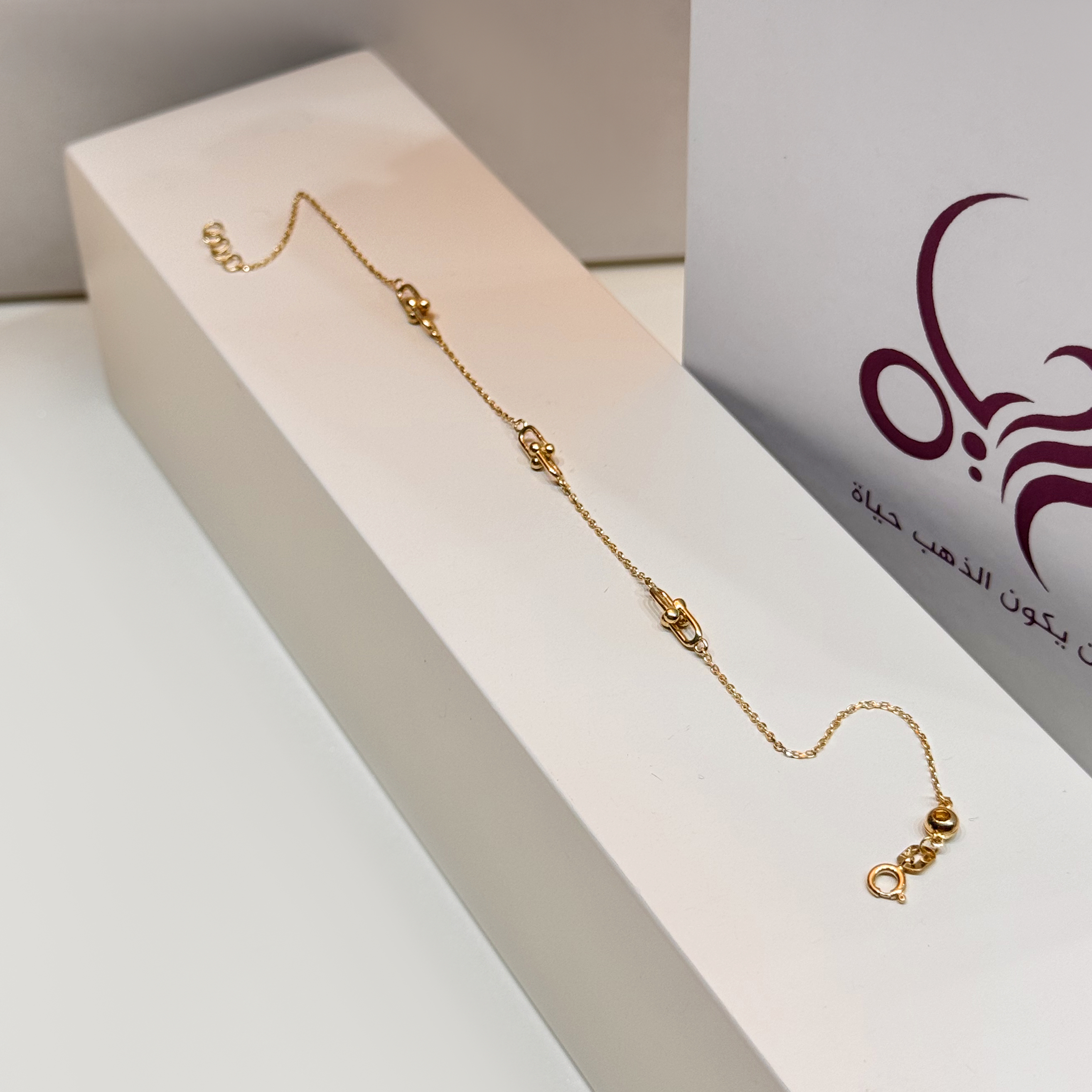 18-karat gold bracelet, Turkish made - (H-1425)