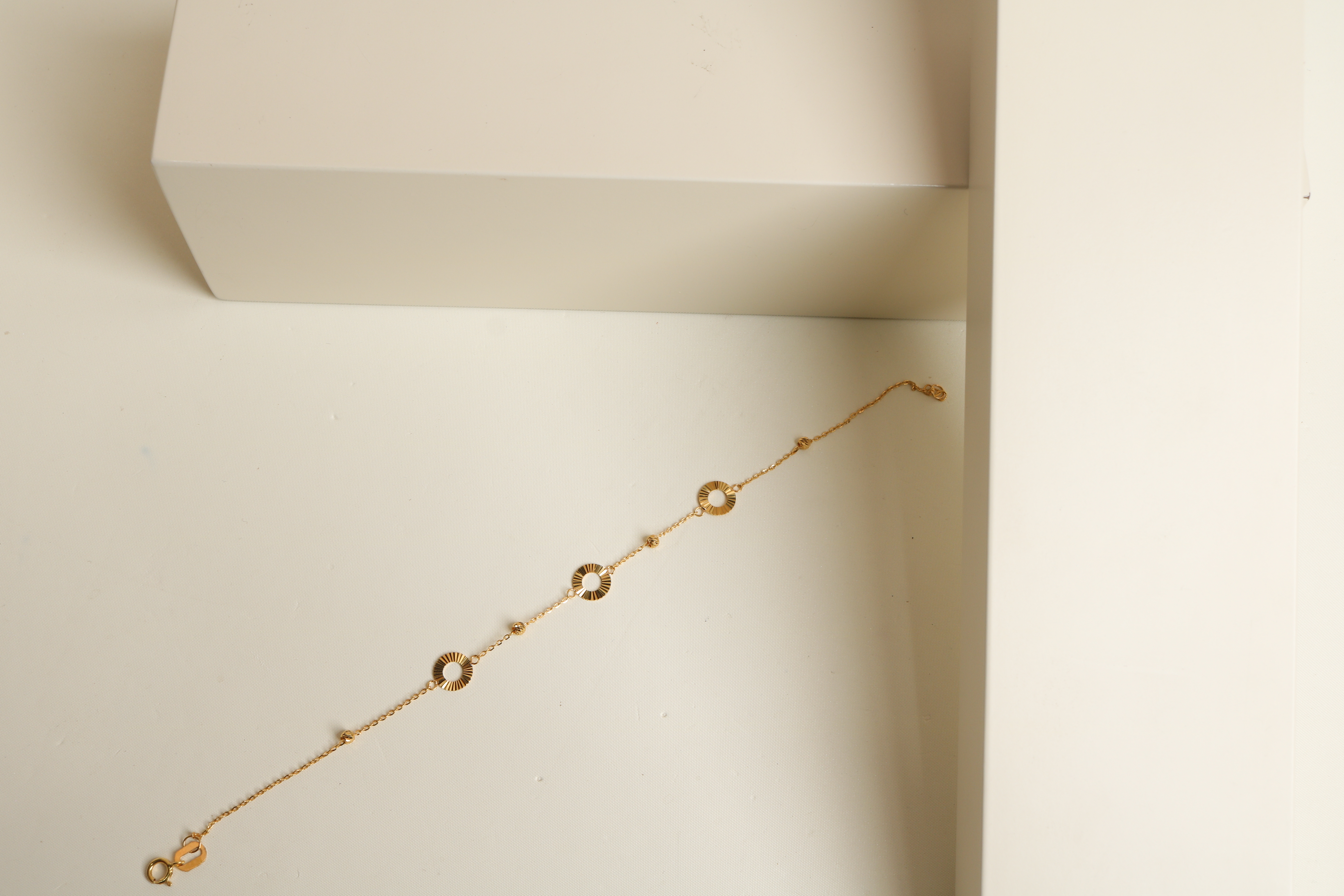 21-karat gold bracelet, Turkish made - (H-1443)