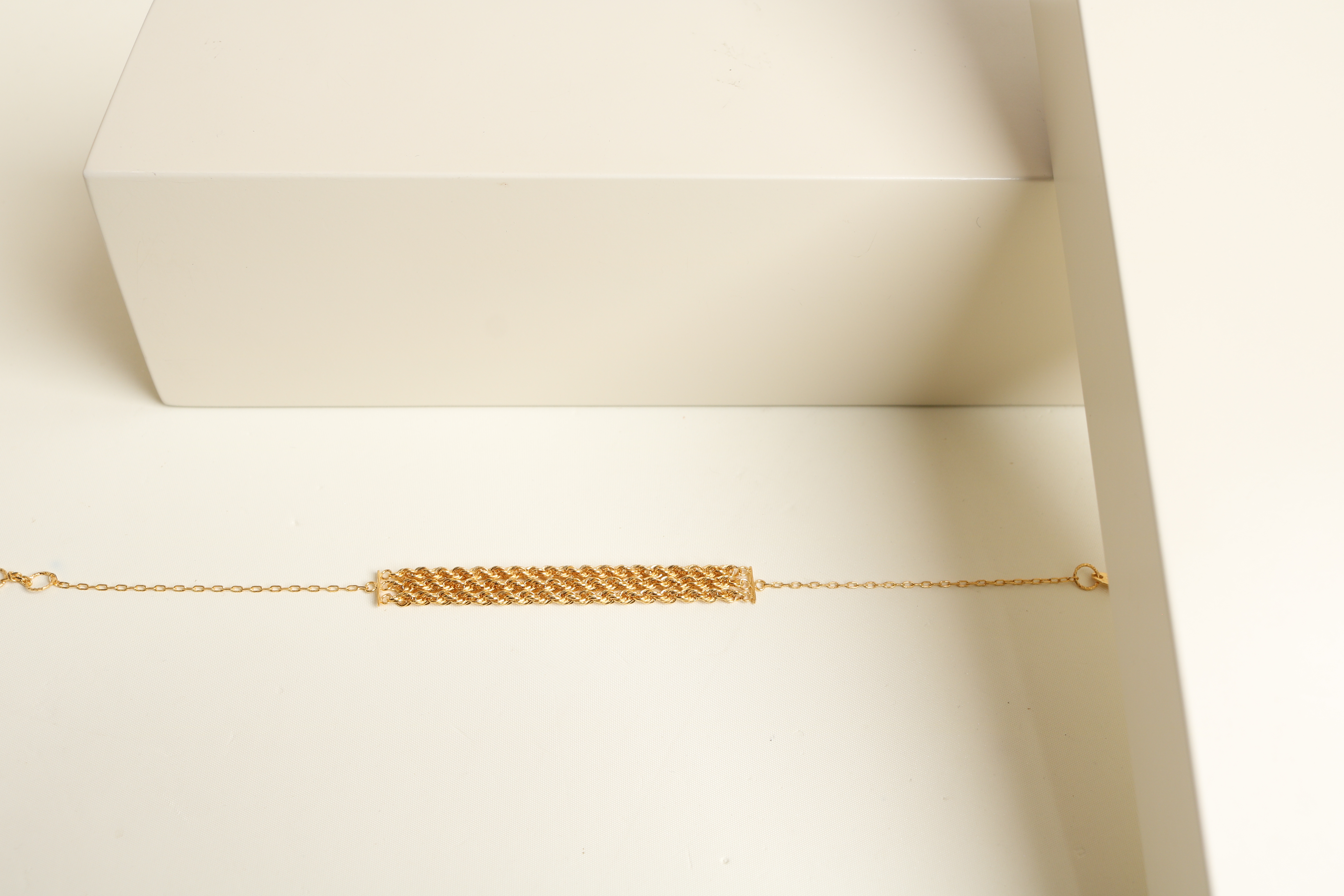 21-karat gold bracelet, Turkish made - (H-1444)