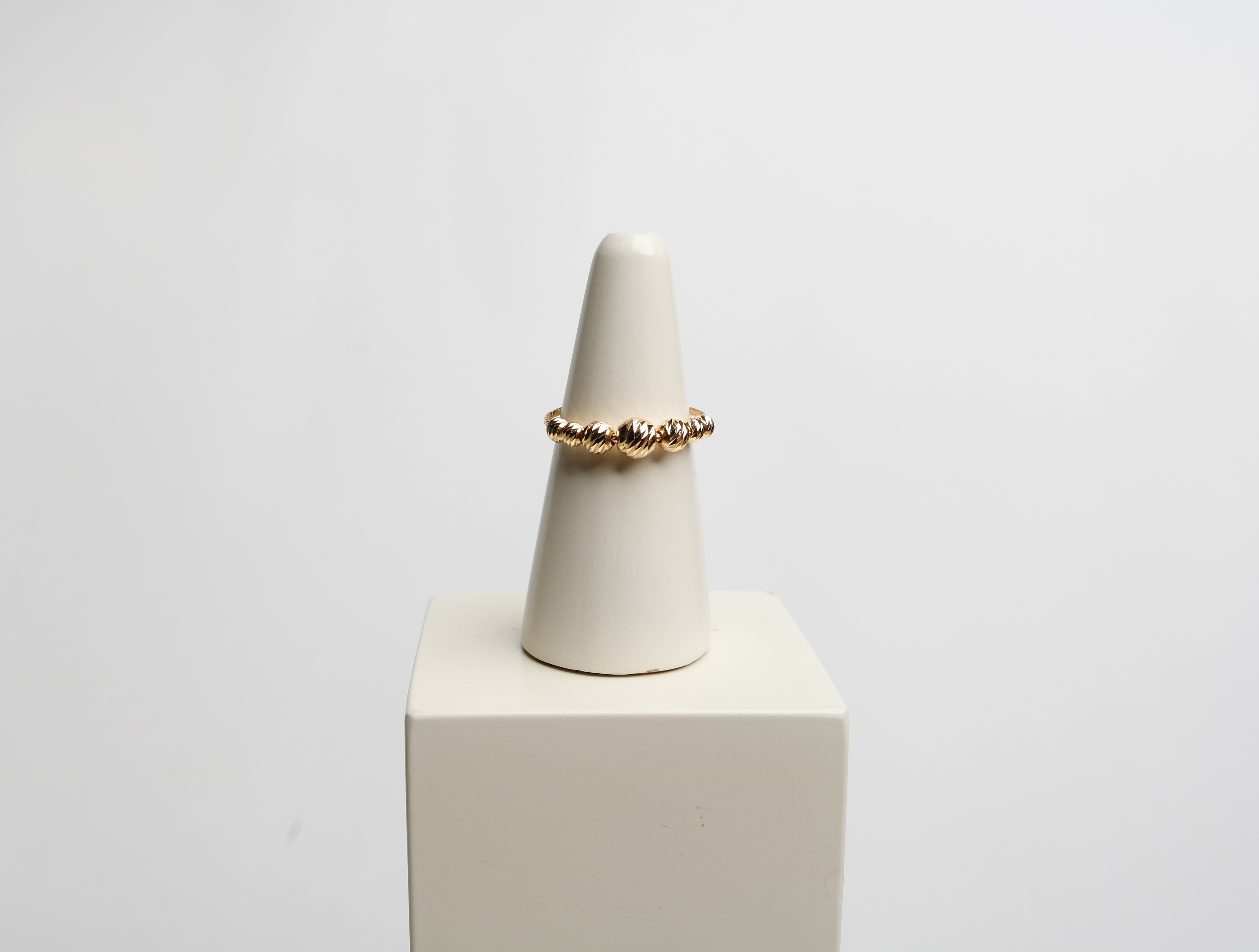 21-karat gold ring, Turkish made - (H-1475)