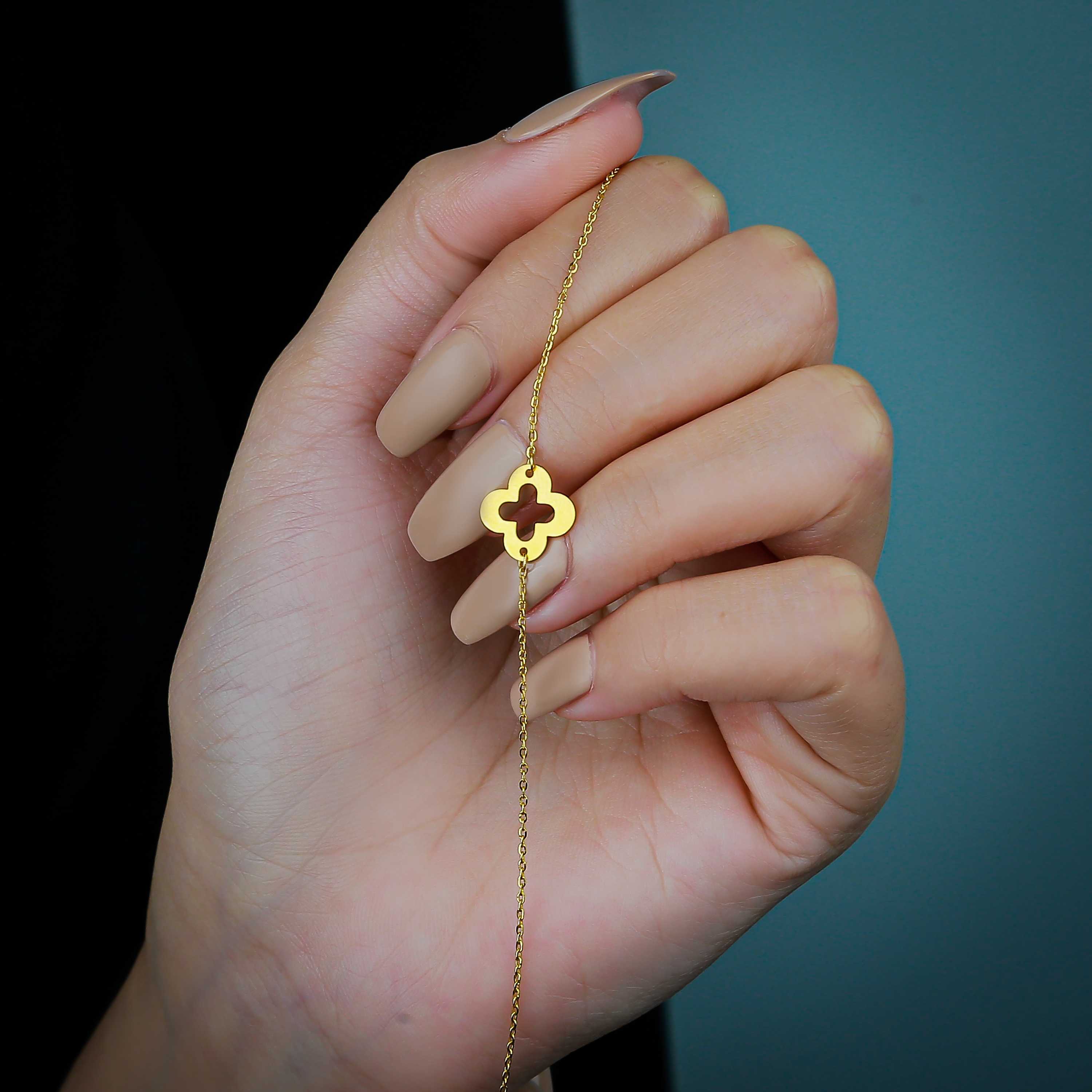 21 karat gold bracelet, Turkish made - (H-0187)