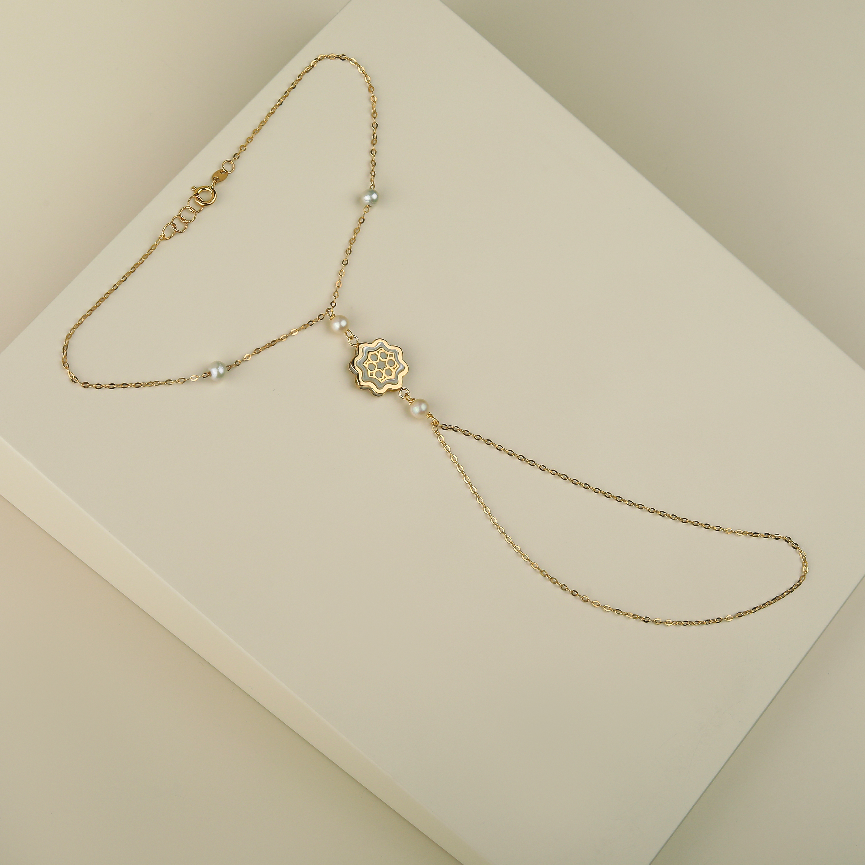 18 karat gold palm, made in Turkey - (H-0227)