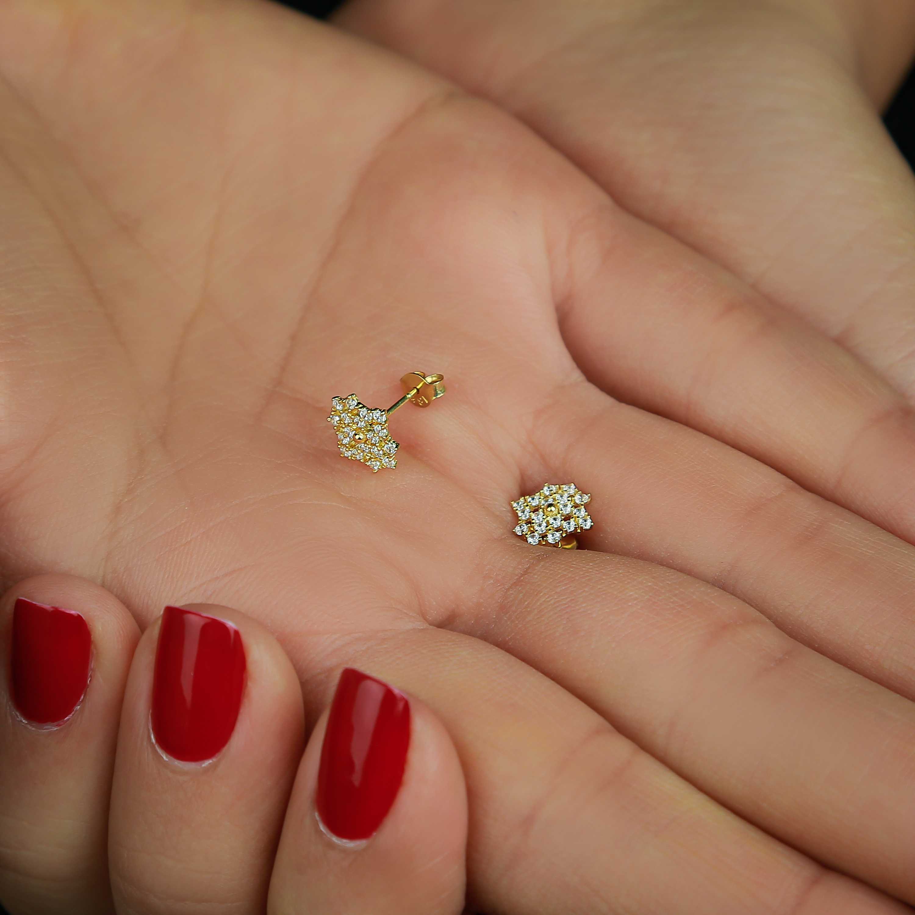 18 karat gold net ring, made in Turkey - (H-0251)