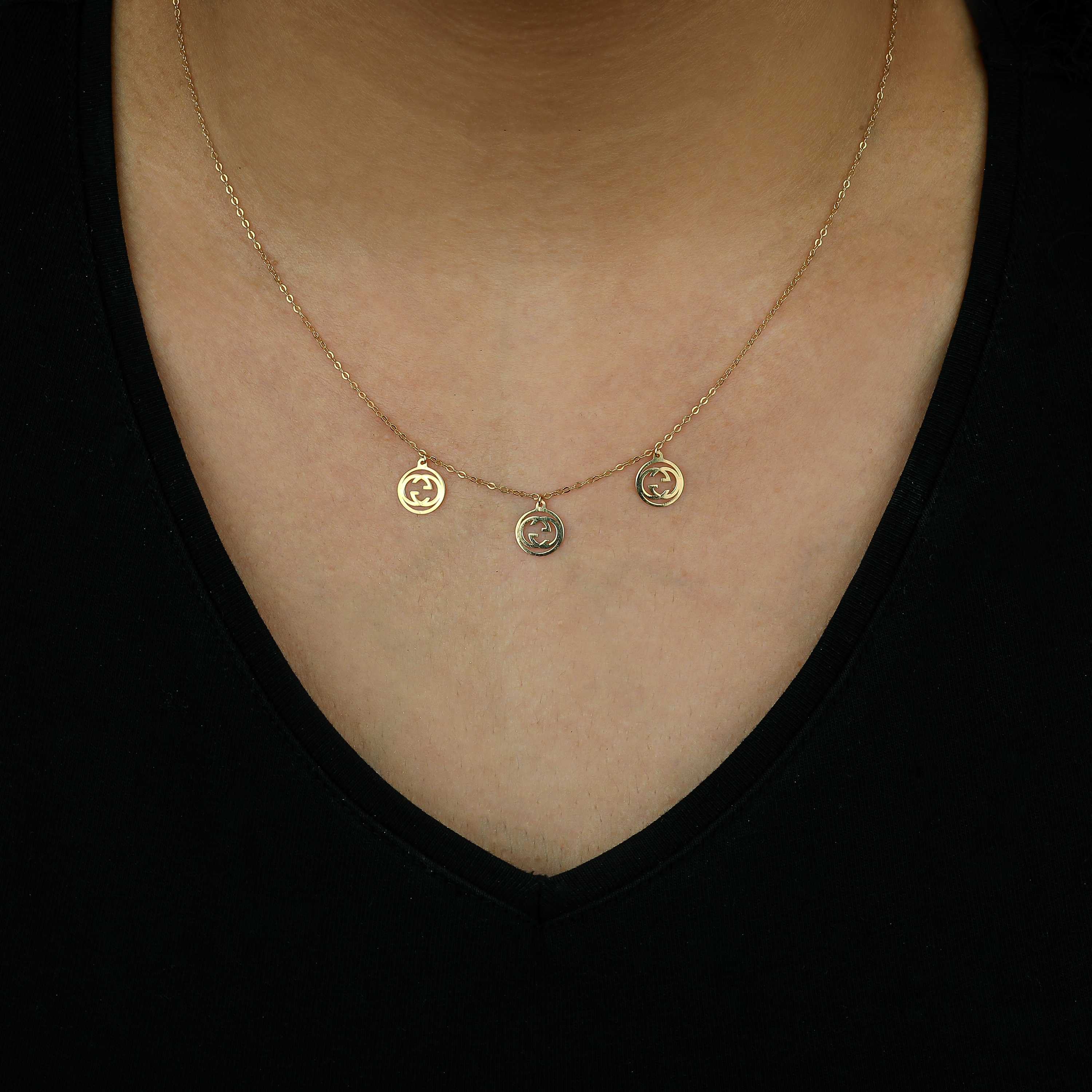 18 karat gold choker, made in Turkey - (H-0003) 18 karat gold choker, made in Turkey - (H-0003)