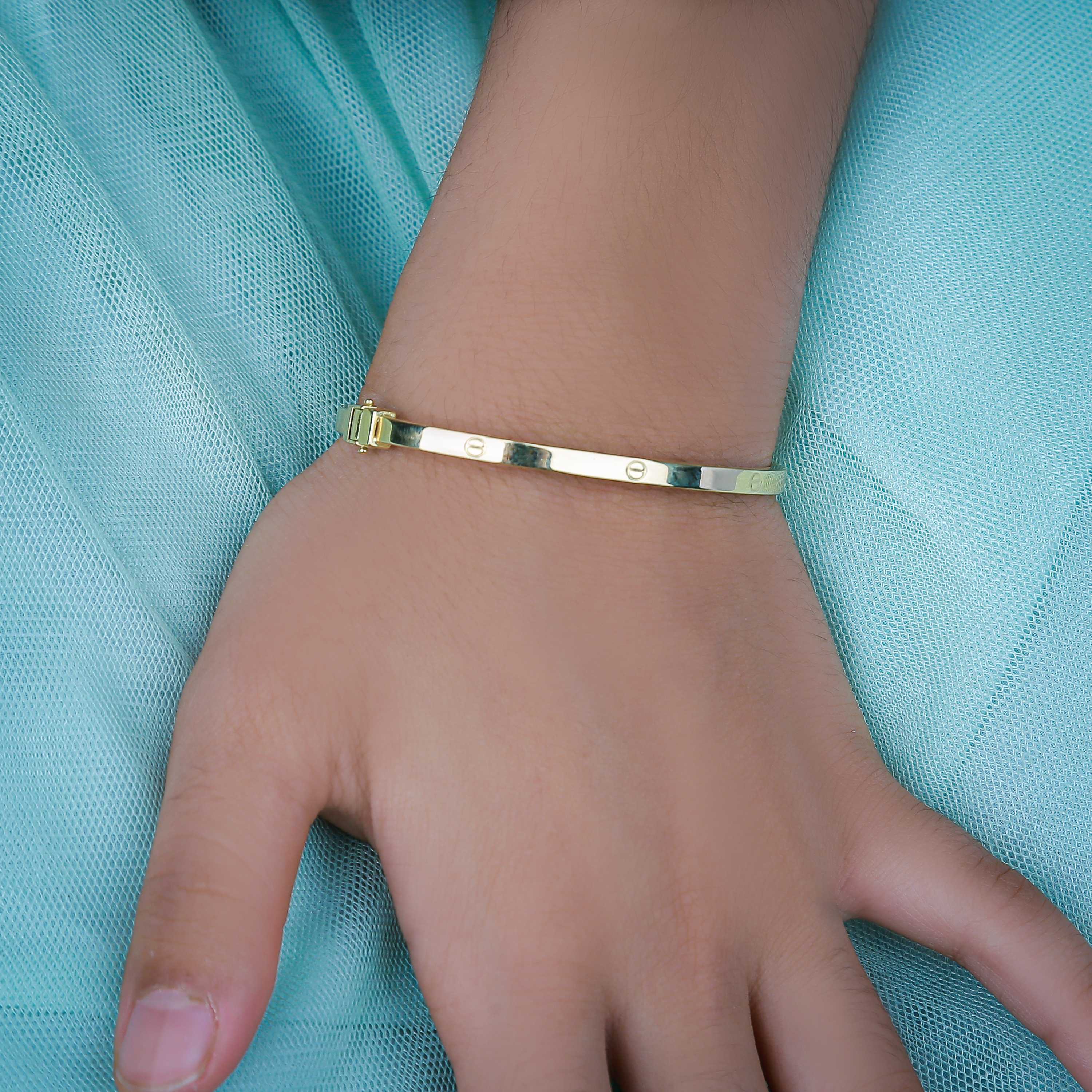18-karat gold Cartier bracelet, made in Turkey - (H-0464) 18-karat gold Cartier bracelet, made in Turkey - (H-0464)