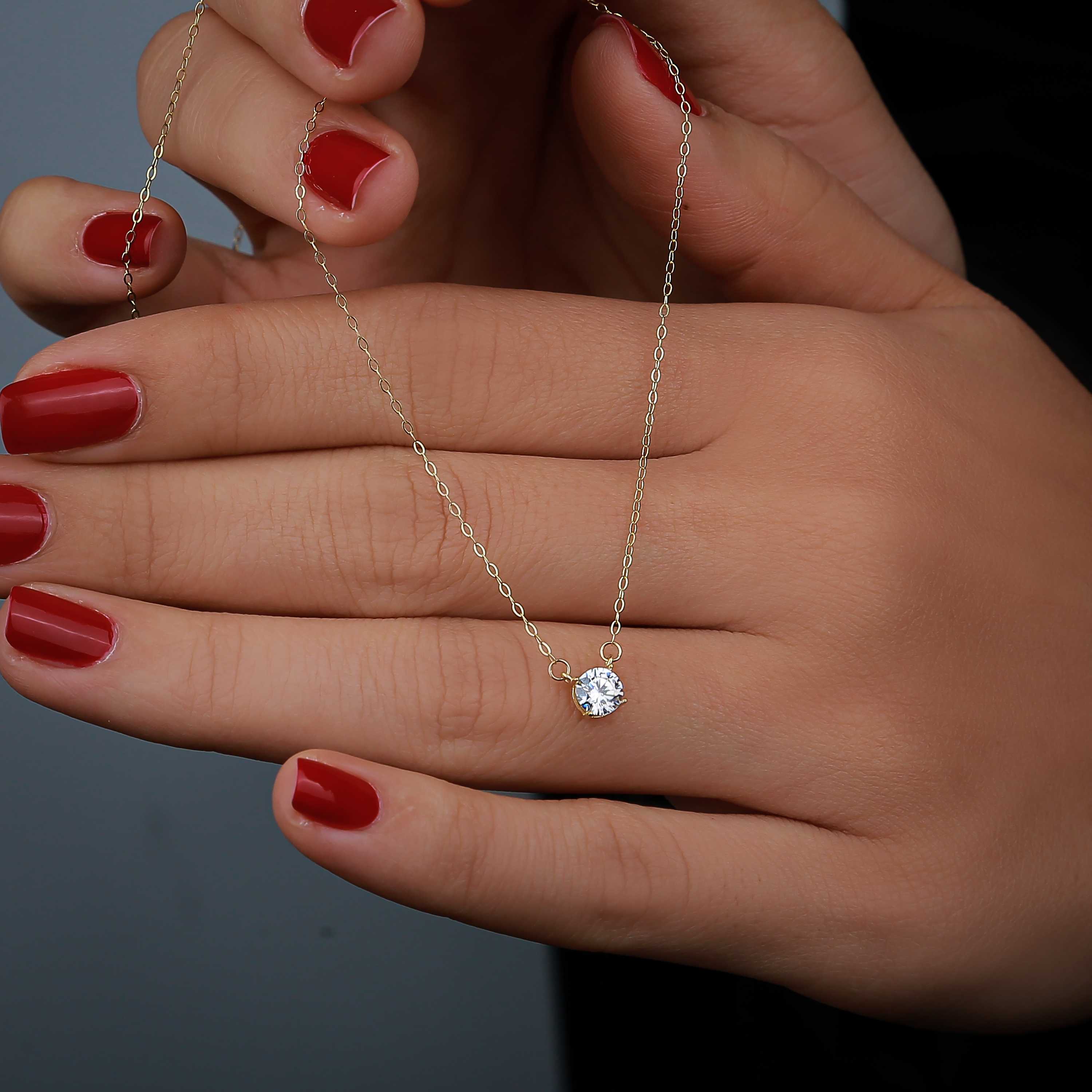 18 karat gold choker, made in Turkey - (H-0480)