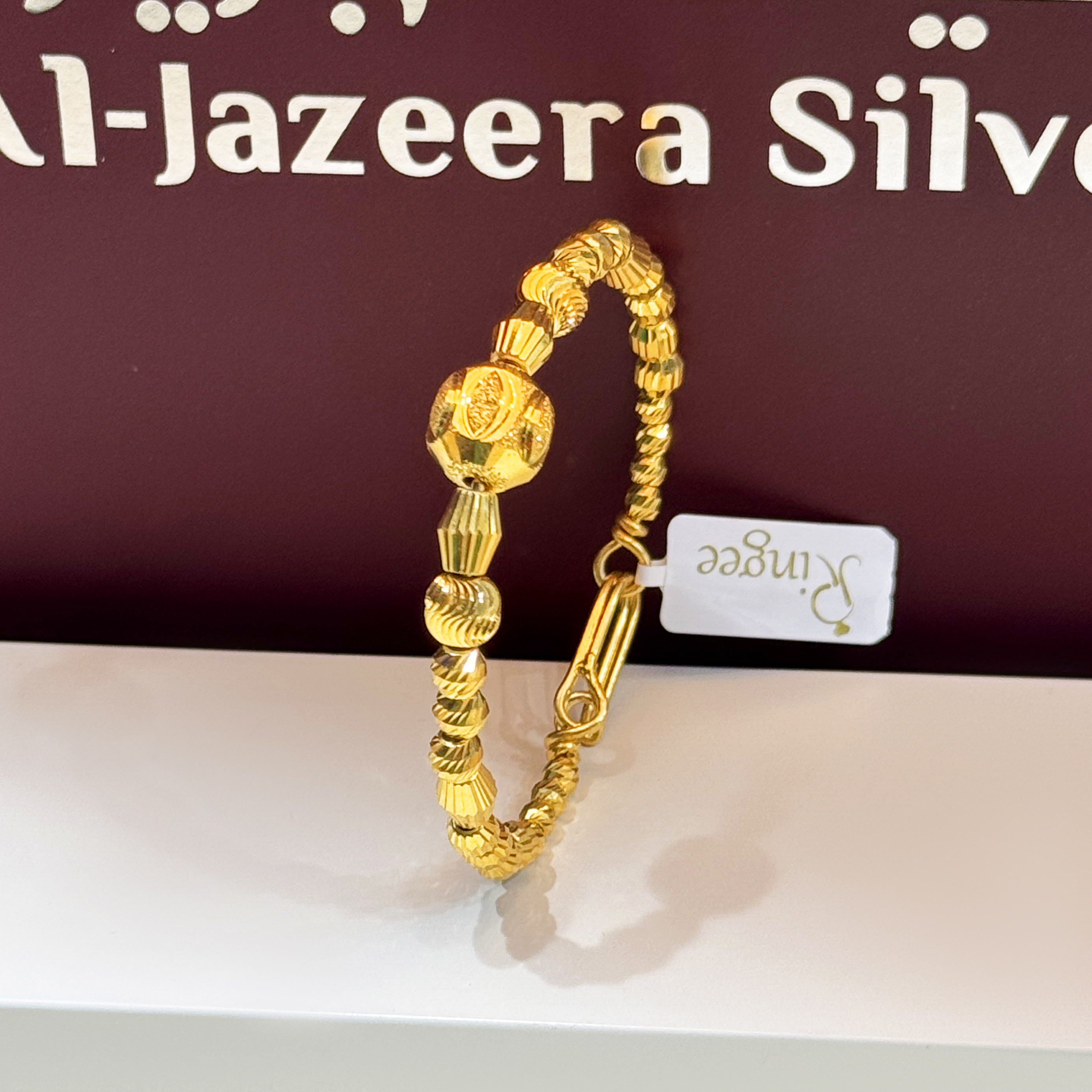 925 Sterling Silver Plated Tempe Bracelet for Kids - (J-0019) 925 Sterling Silver Plated Tempe Bracelet for Kids - (J-0019)