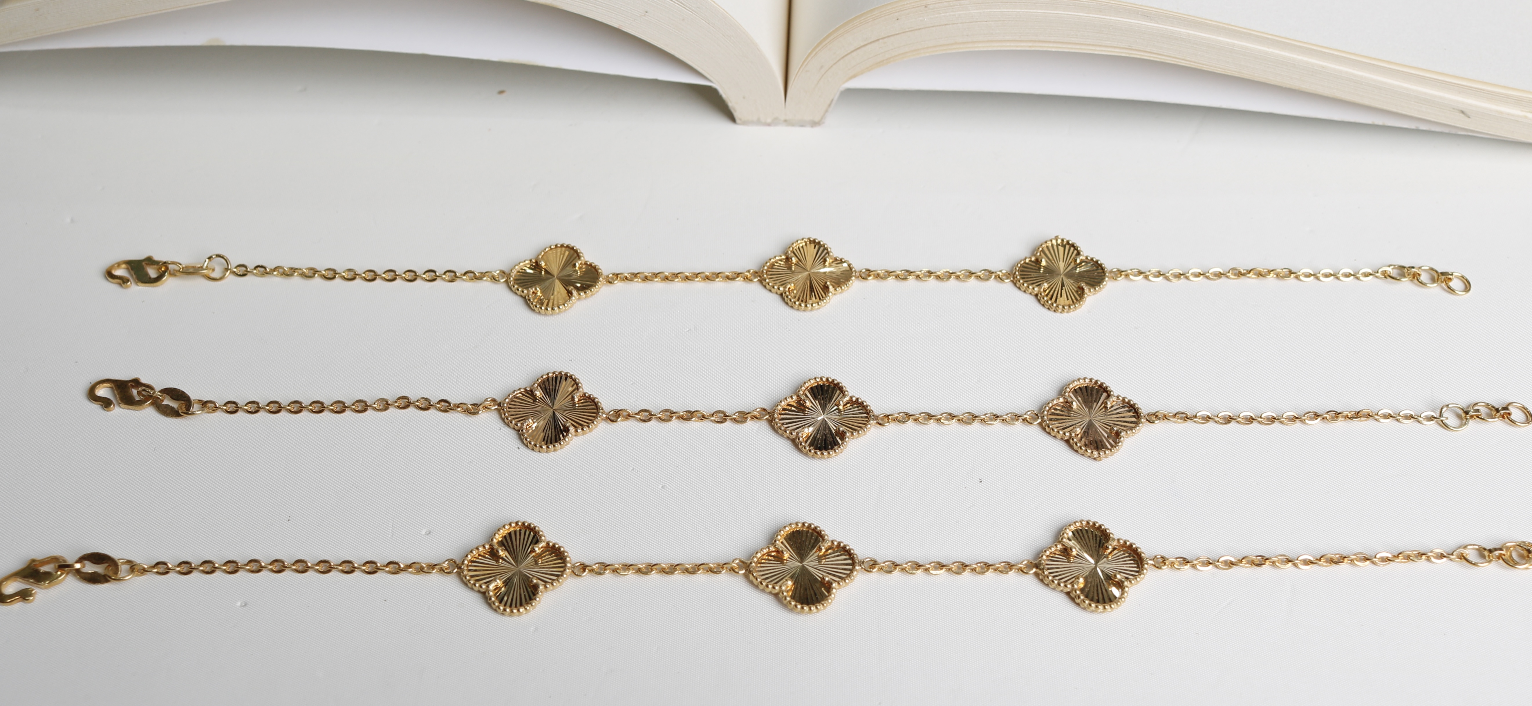 925 sterling silver plated bracelet - (J-0296)