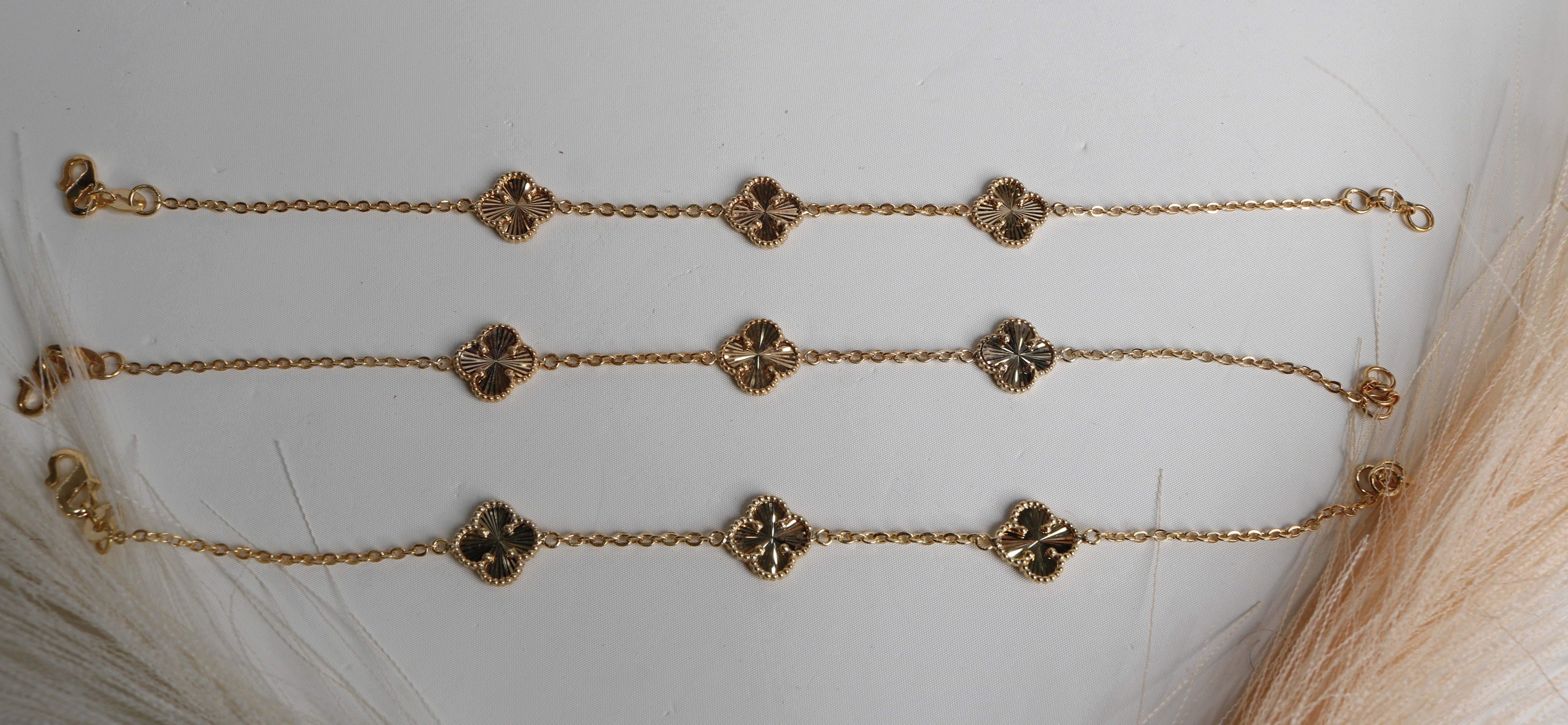 926 sterling silver plated bracelet - (J-0305)