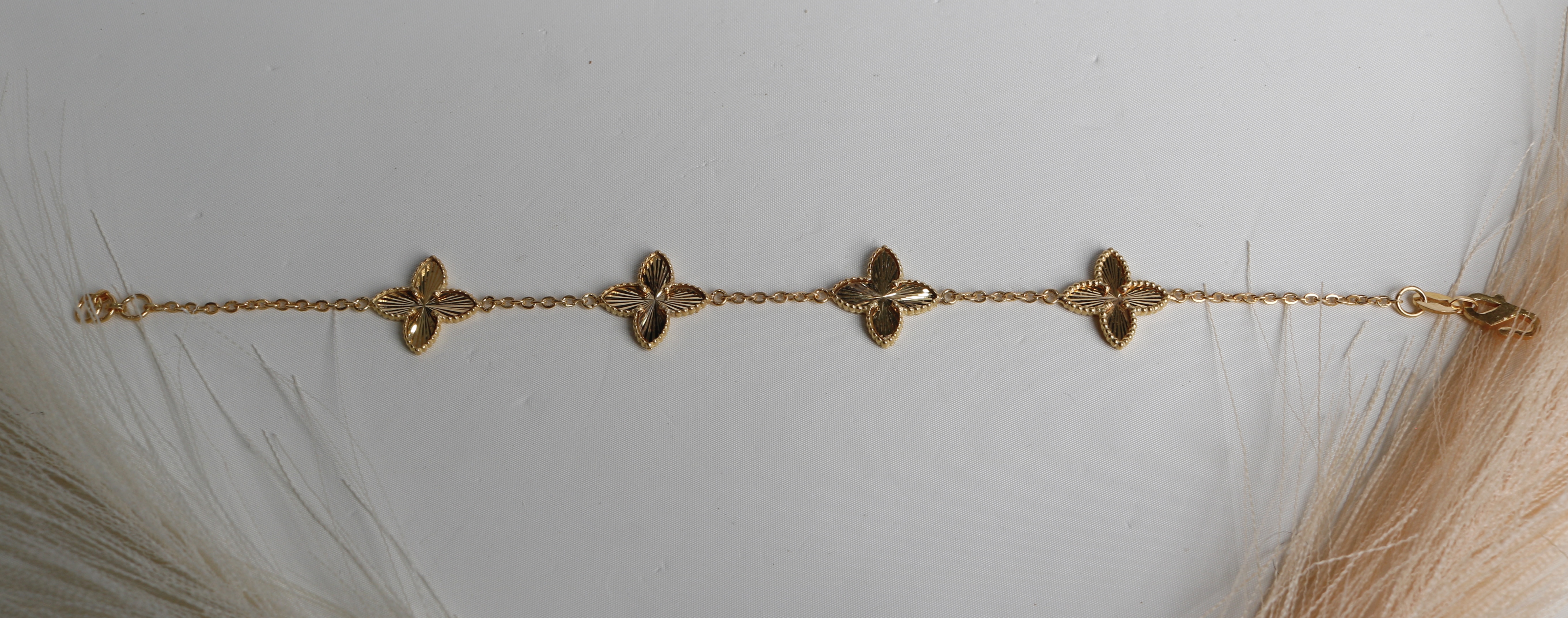 927 sterling silver plated bracelet - (J-0306)