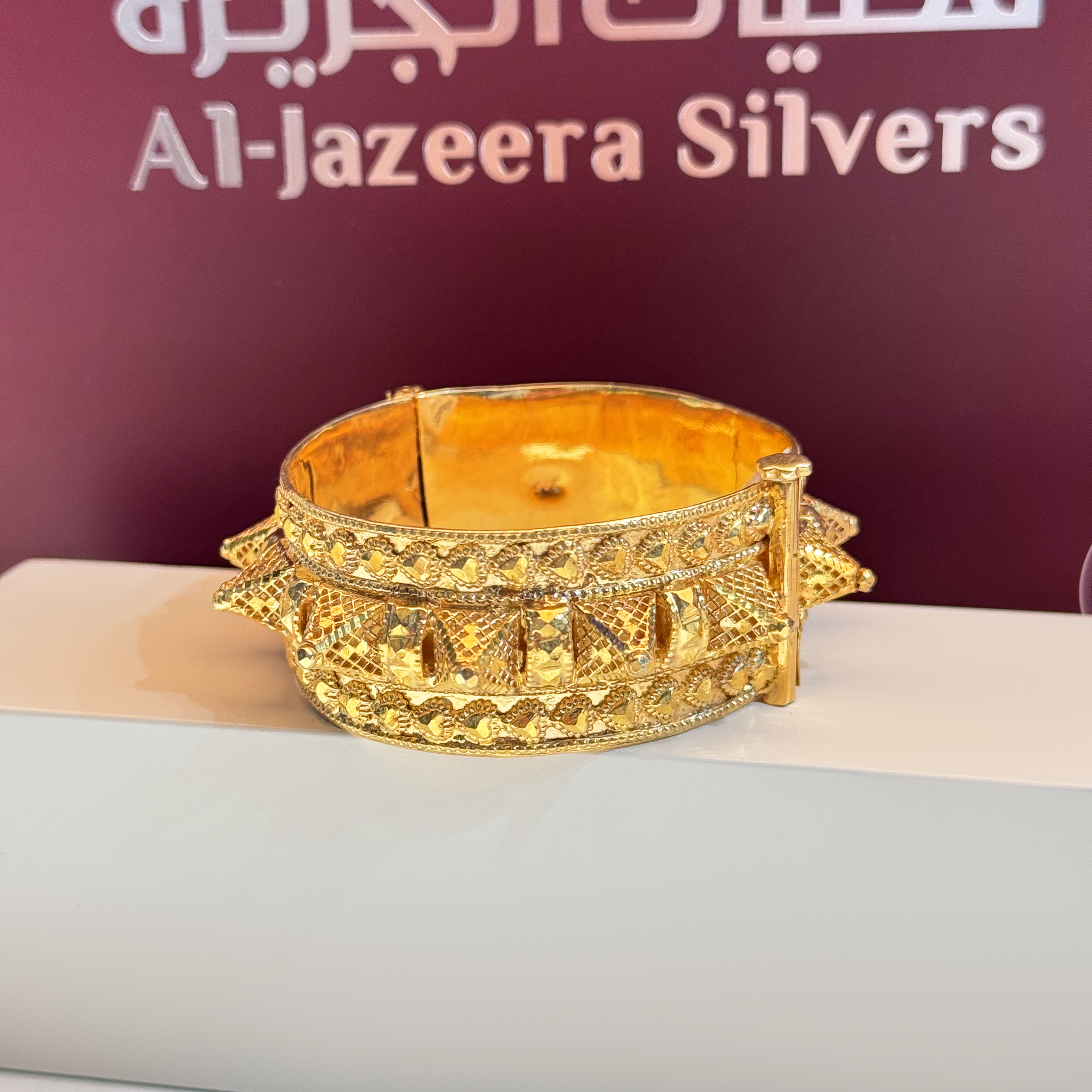 925 sterling silver plated bracelet - (J-0034) 925 sterling silver plated bracelet - (J-0034)