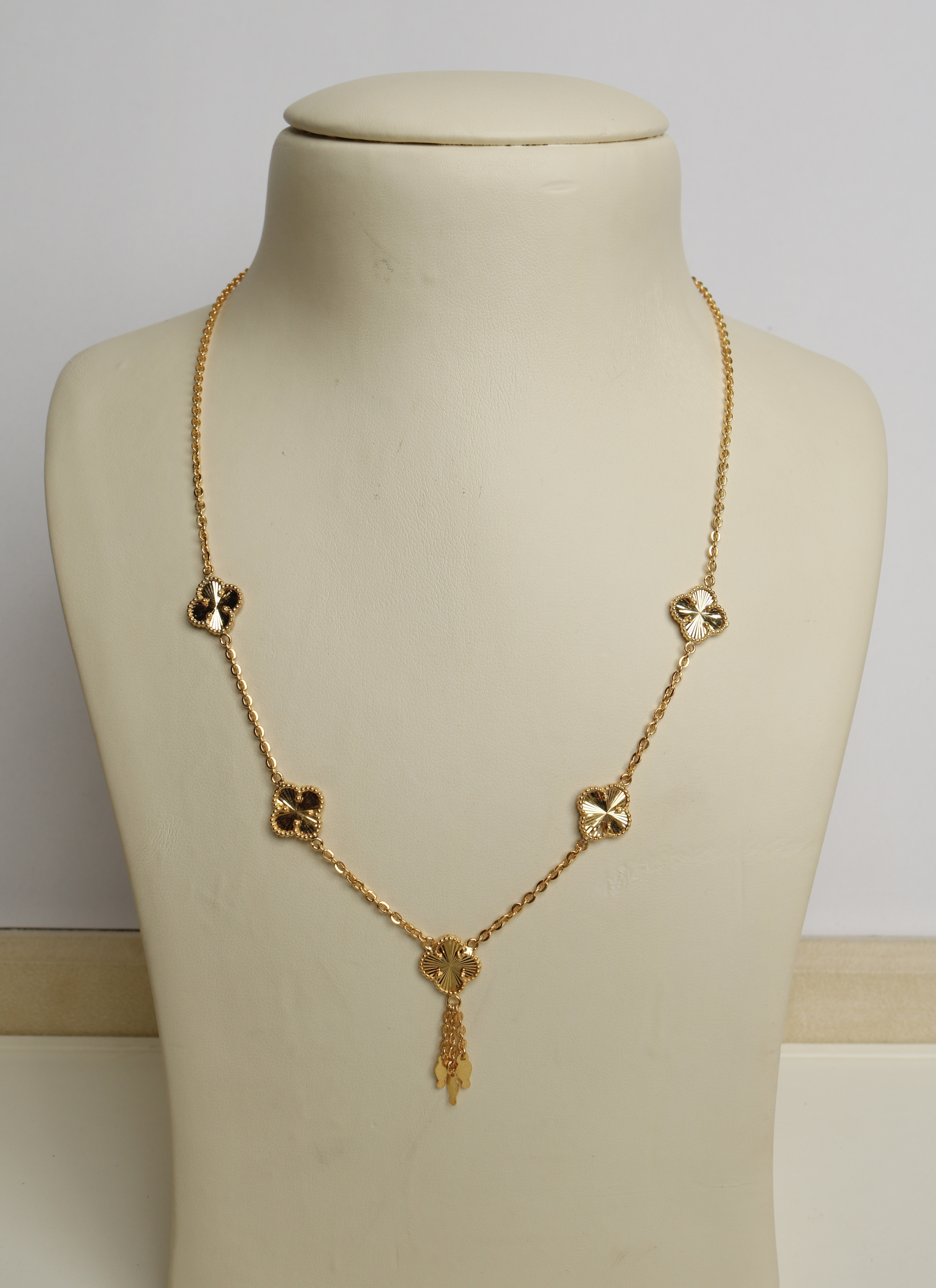 925 sterling silver plated choker, made in Singapore - (J-0343)