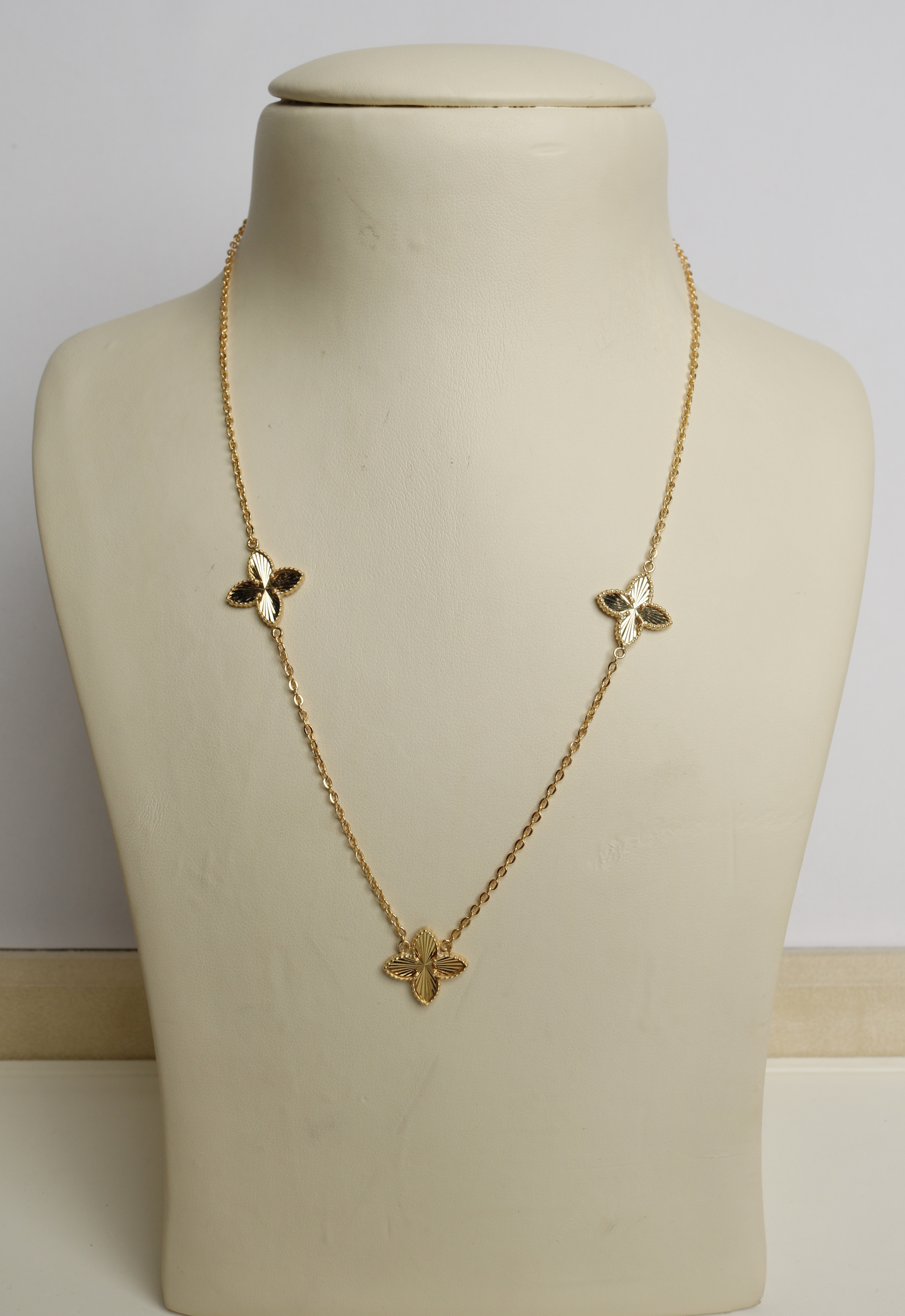 925 sterling silver plated choker, made in Singapore - (J-0349)